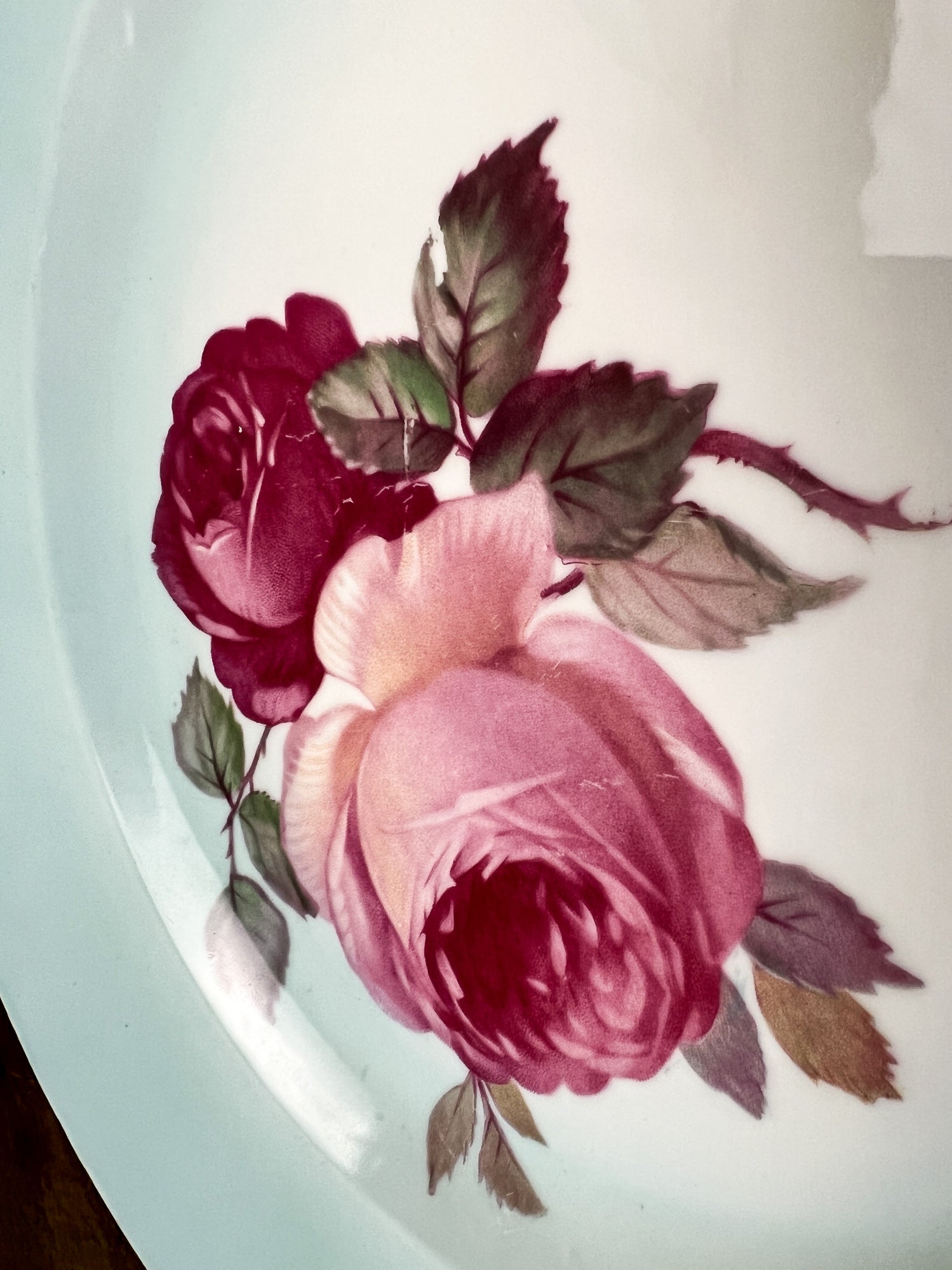 Large Antique Charger Platter, Z. S & Co. , Bavaria. C. 1890.