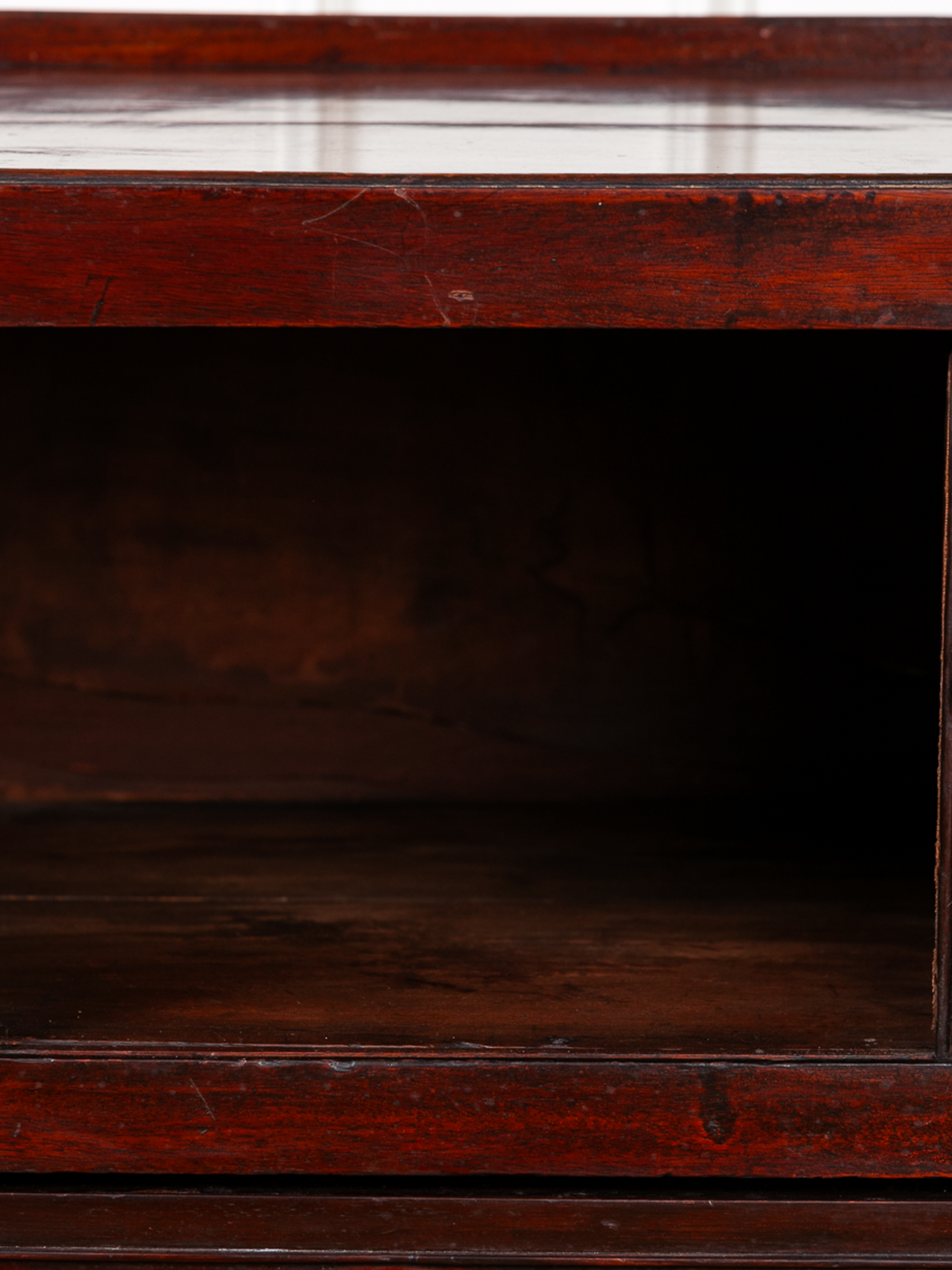 Late 18th Century George III Mahogany Tray Top Commode