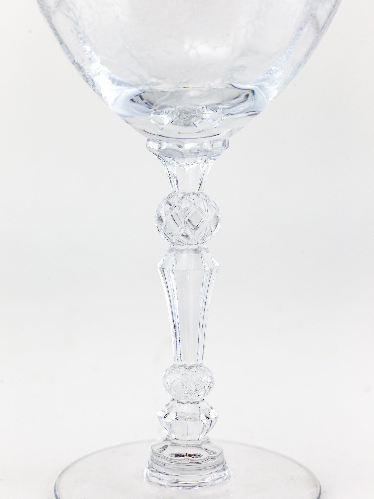 Fostoria Chintz Champagne / Cocktail Glass