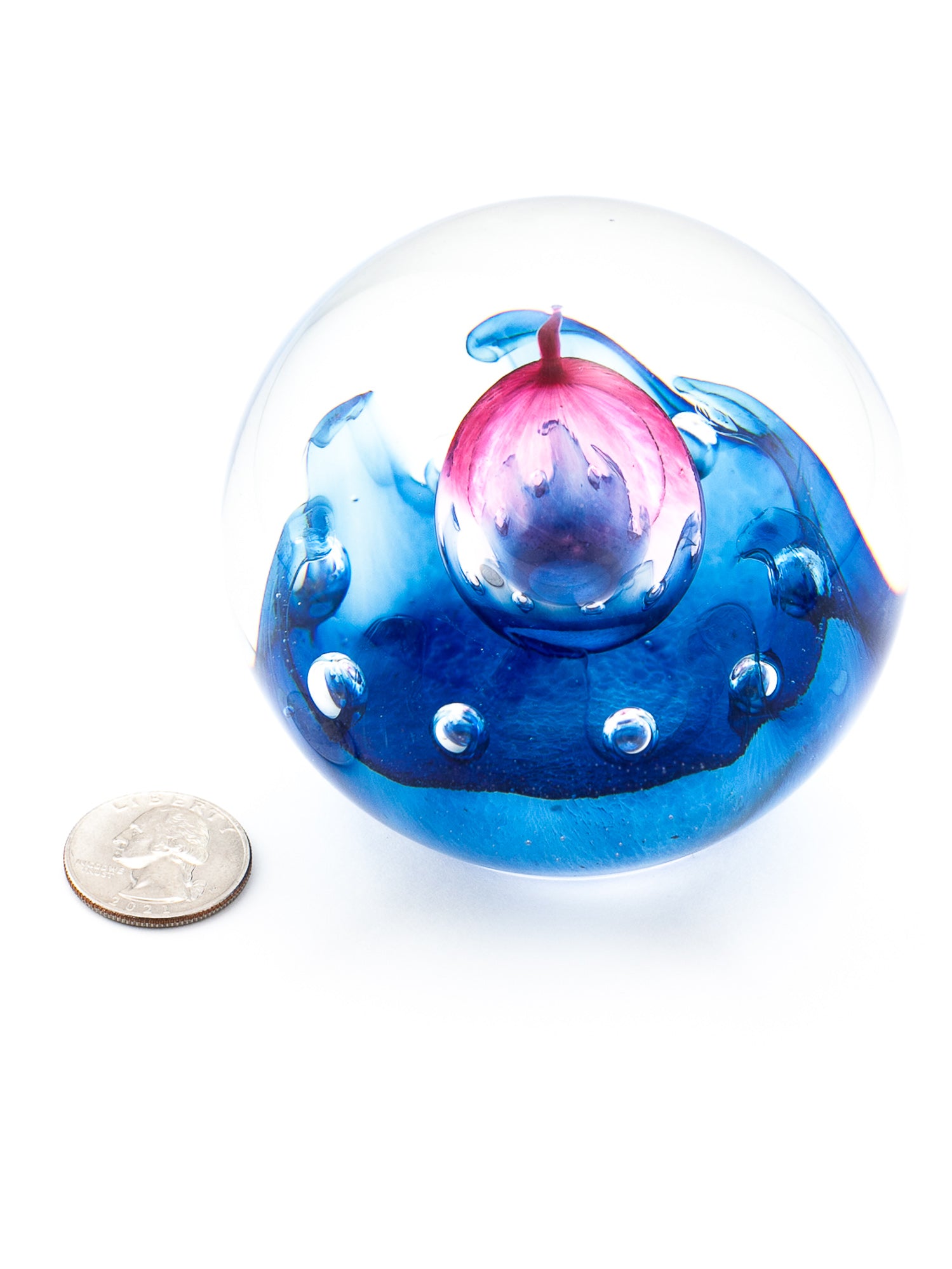 Caithness Glass “Space Traveller” Limited Edition Paperweight by Colin Terris