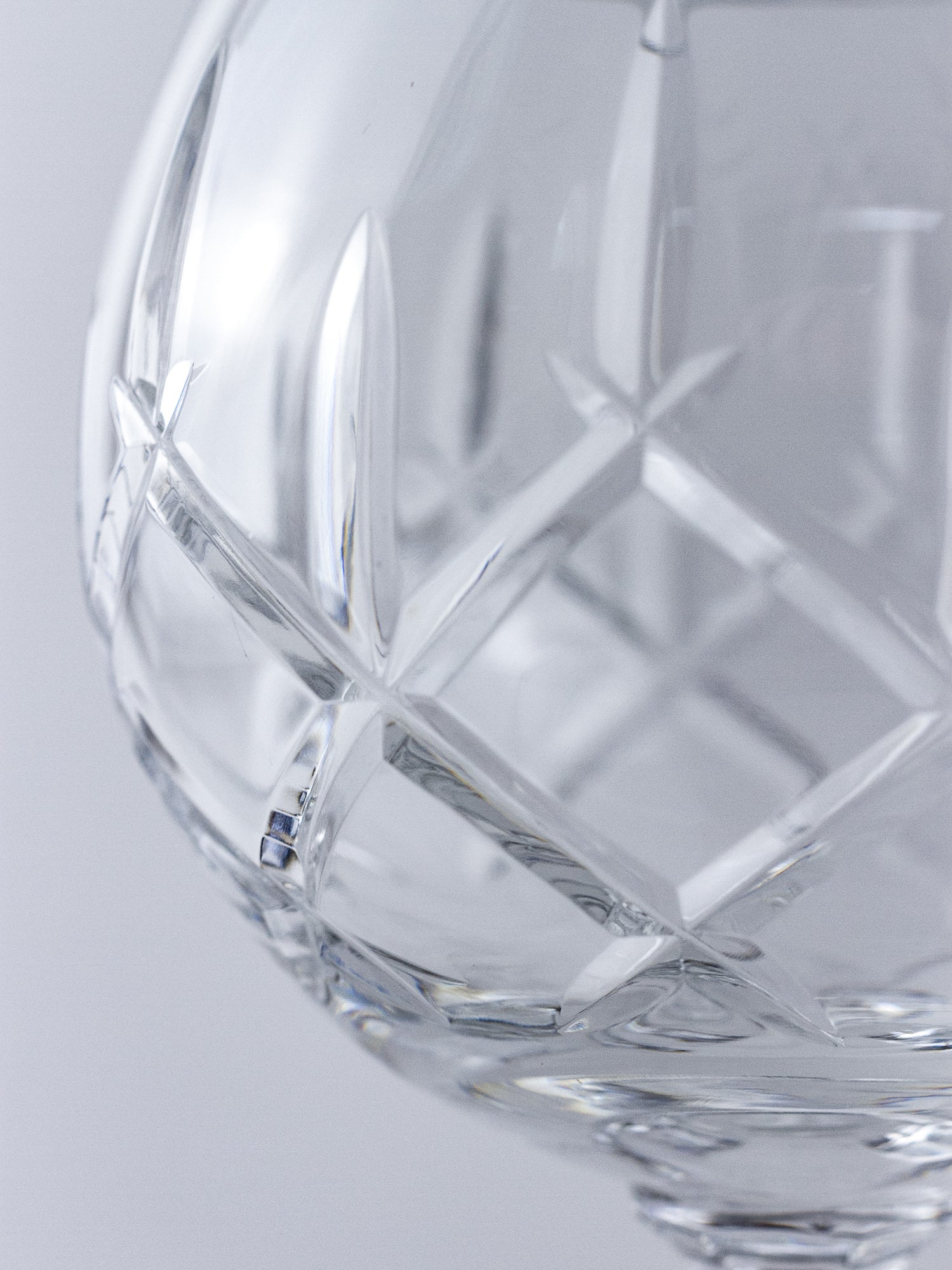 Gorham Lady Anne Lead Crystal Balloon Wine Glasses – Pair