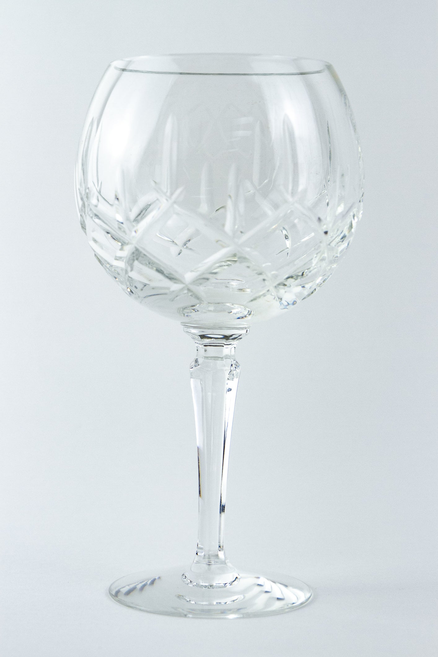 Gorham Lady Anne Lead Crystal Balloon Wine Glasses – Pair