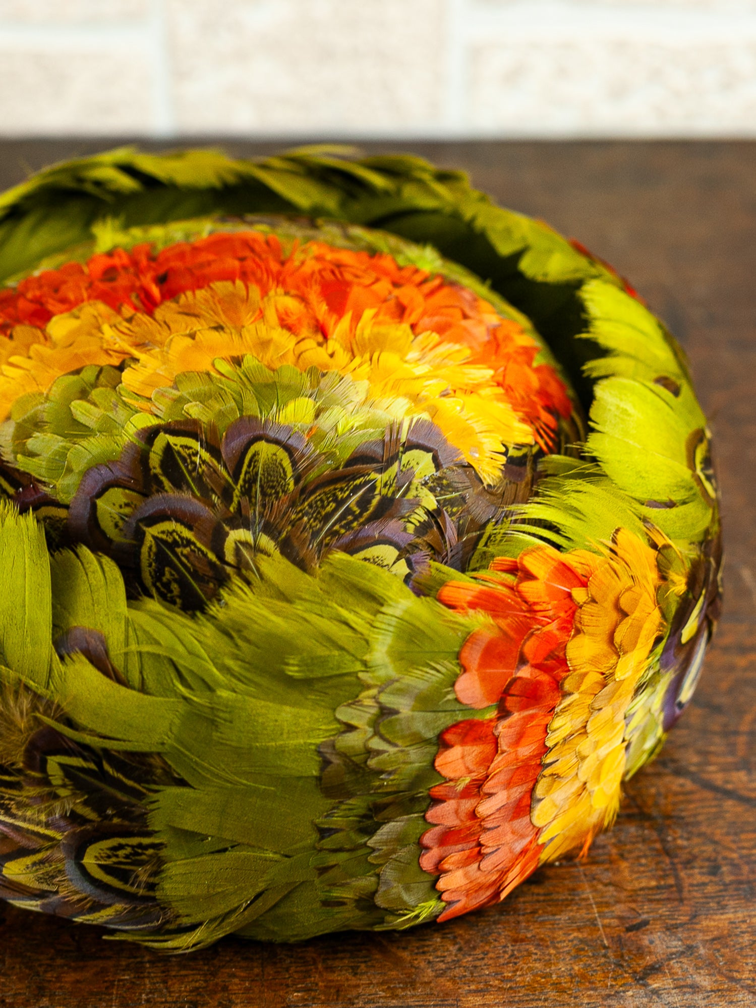 Ken Blair Peacock & Pheasant Feather Hat, Circa 1940s