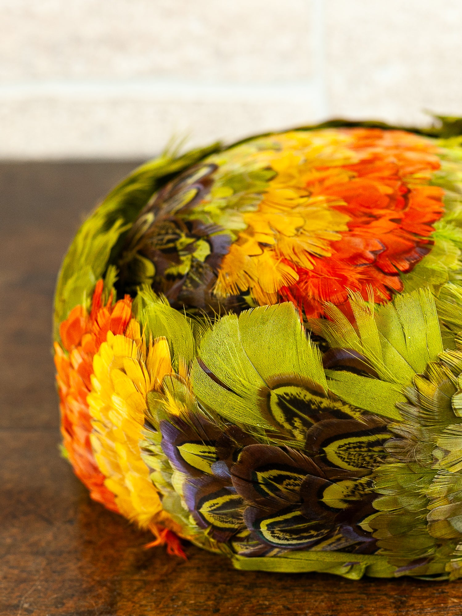 Ken Blair Peacock & Pheasant Feather Hat, Circa 1940s