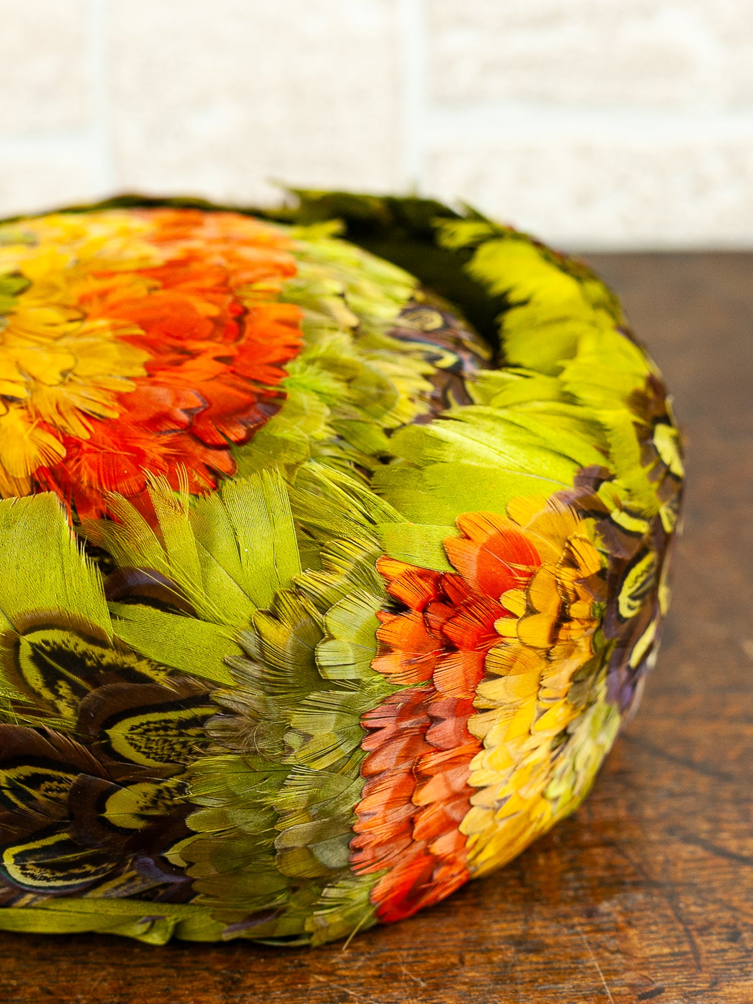 Ken Blair Peacock & Pheasant Feather Hat, Circa 1940s