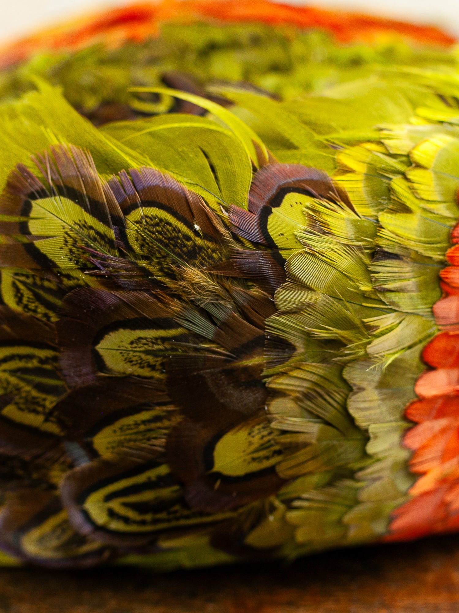 Ken Blair Peacock & Pheasant Feather Hat, Circa 1940s