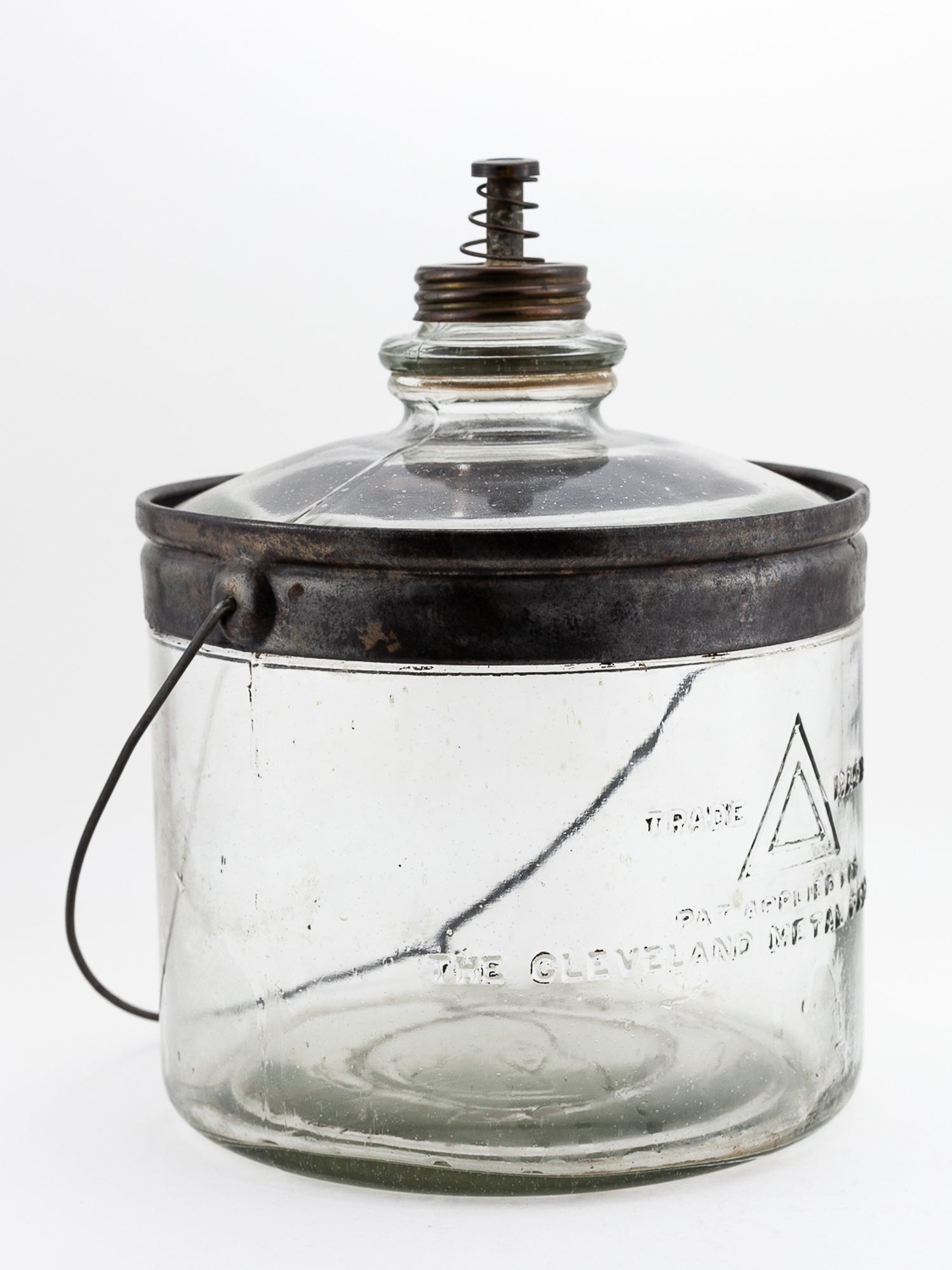 Cleveland Metal Products Co. Kerosene Refill Jar for Perfection Stoves, Circa 1930s