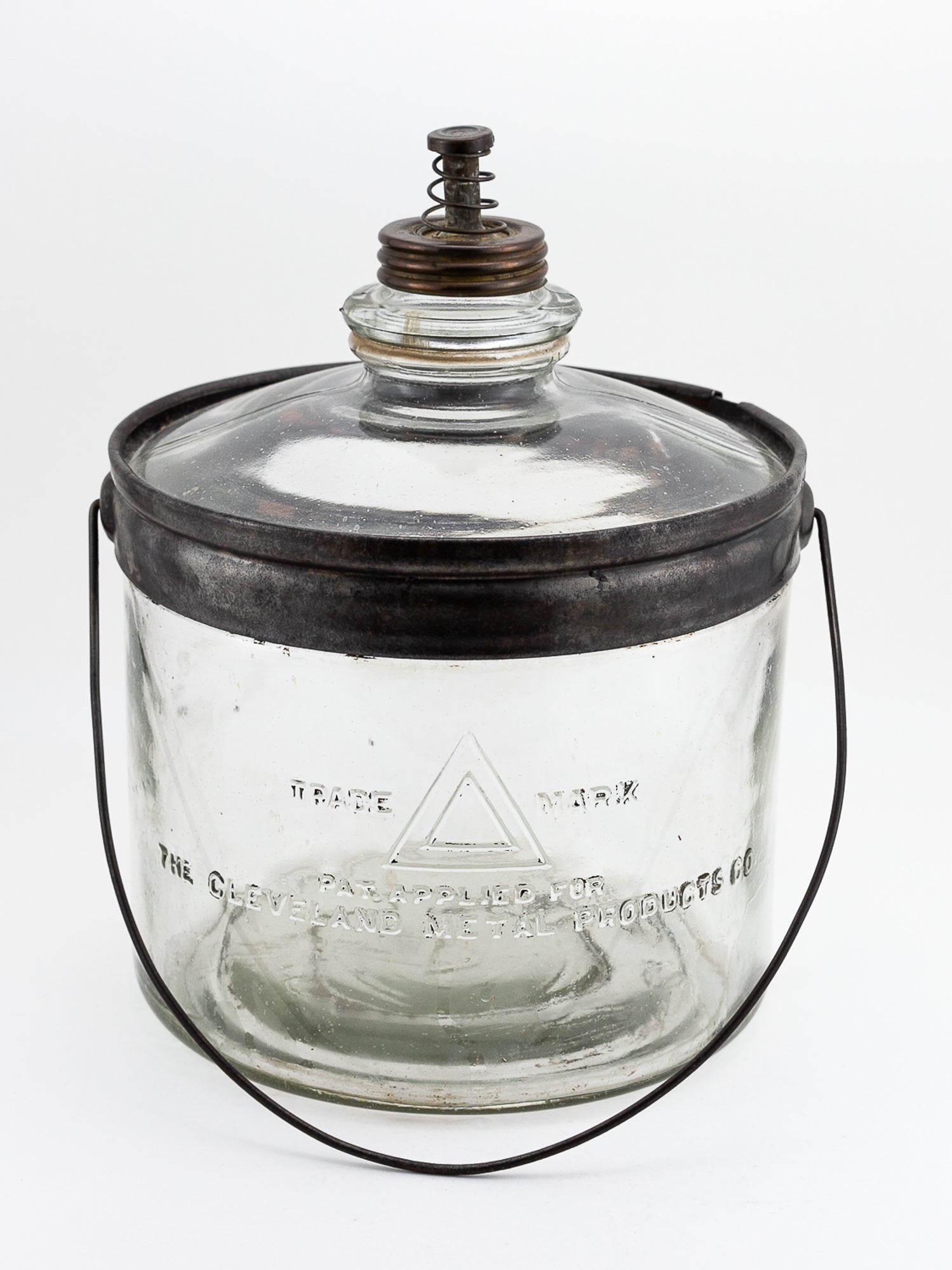 Cleveland Metal Products Co. Kerosene Refill Jar for Perfection Stoves, Circa 1930s