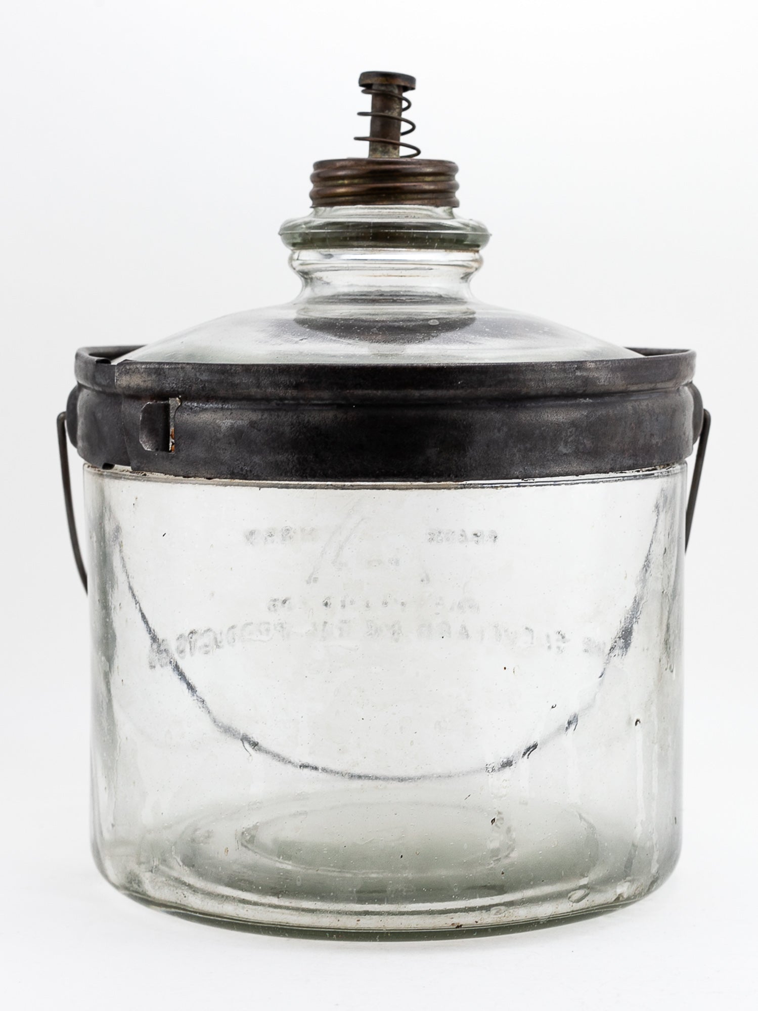 Cleveland Metal Products Co. Kerosene Refill Jar for Perfection Stoves, Circa 1930s