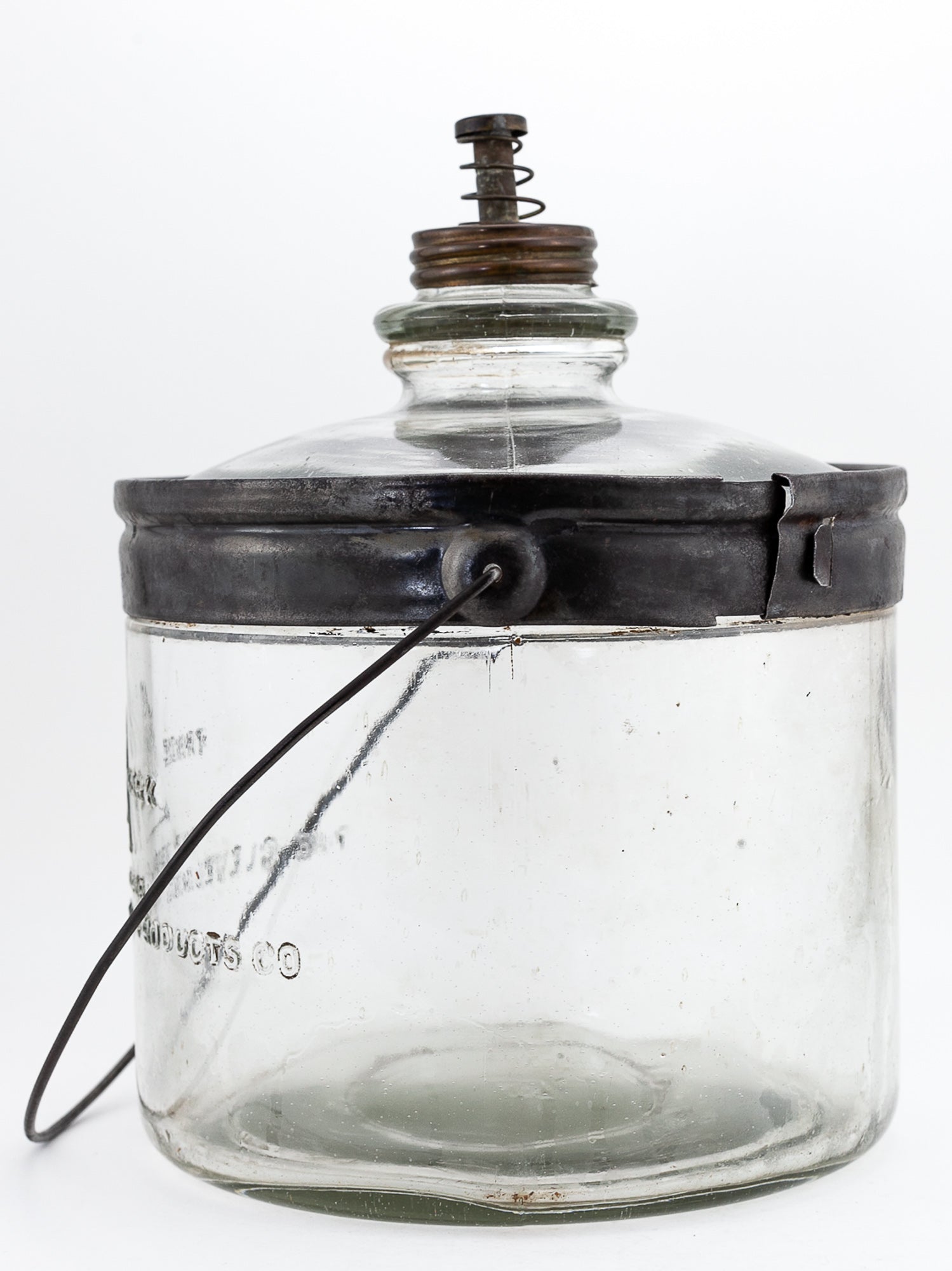 Cleveland Metal Products Co. Kerosene Refill Jar for Perfection Stoves, Circa 1930s