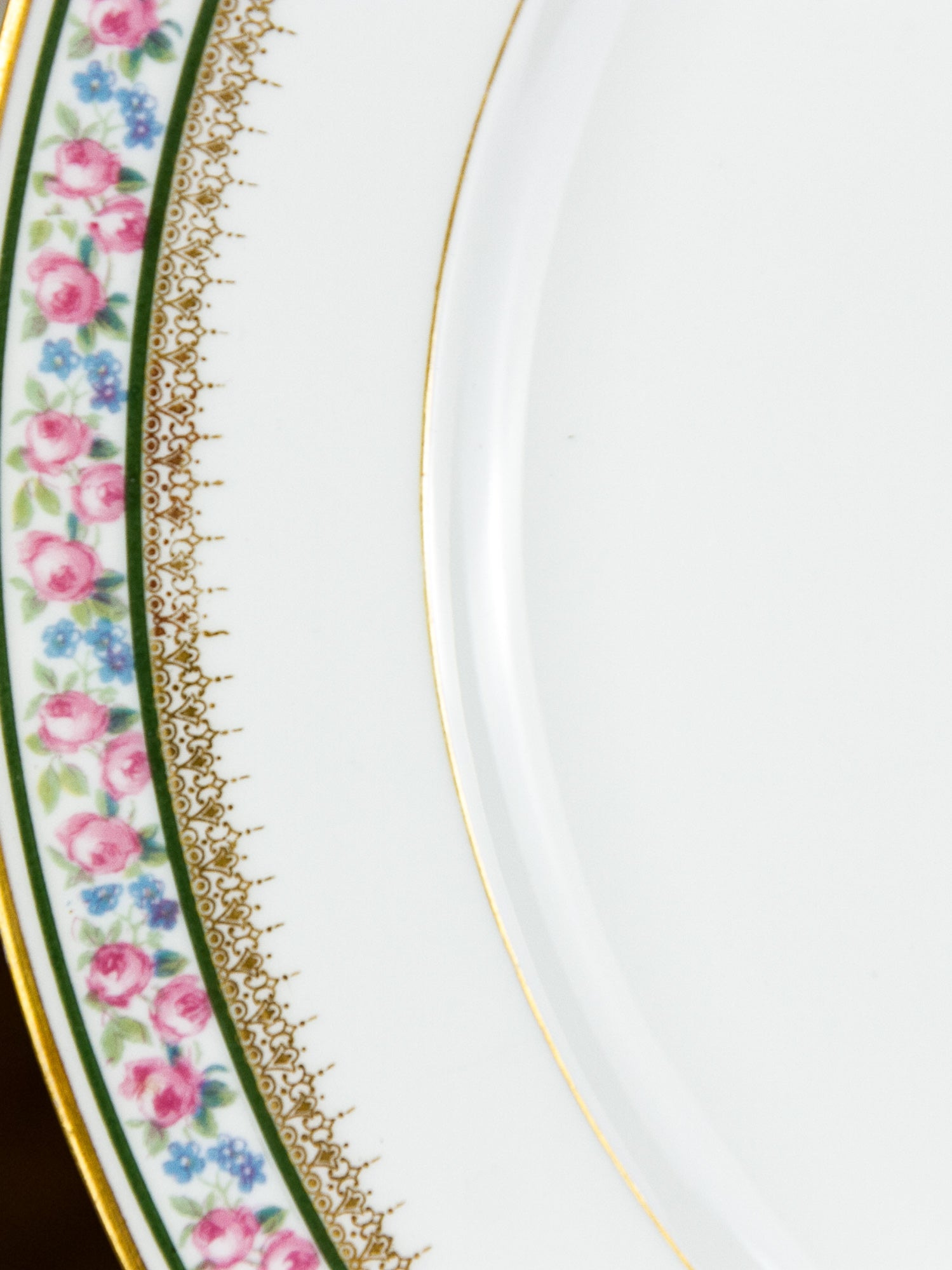 Set of Ten GDA Limoges Dinner Plates for Bailey, Banks & Biddle