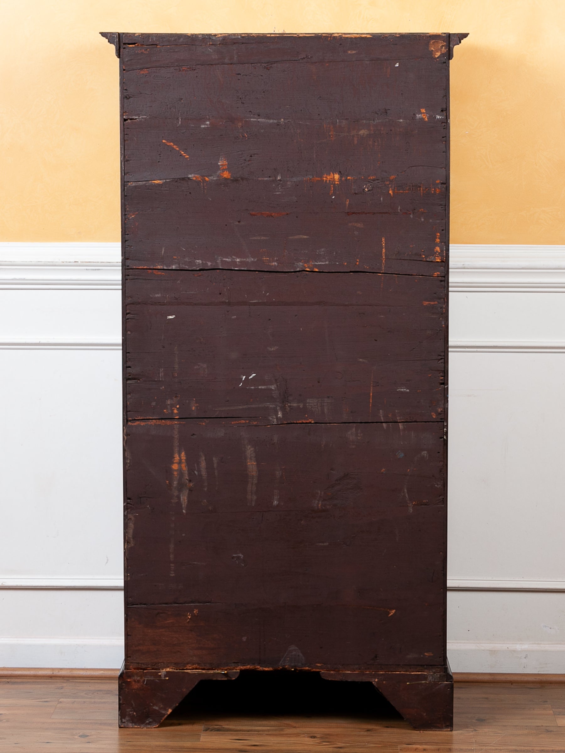Georgian Mahogany Tall Chest of Drawers