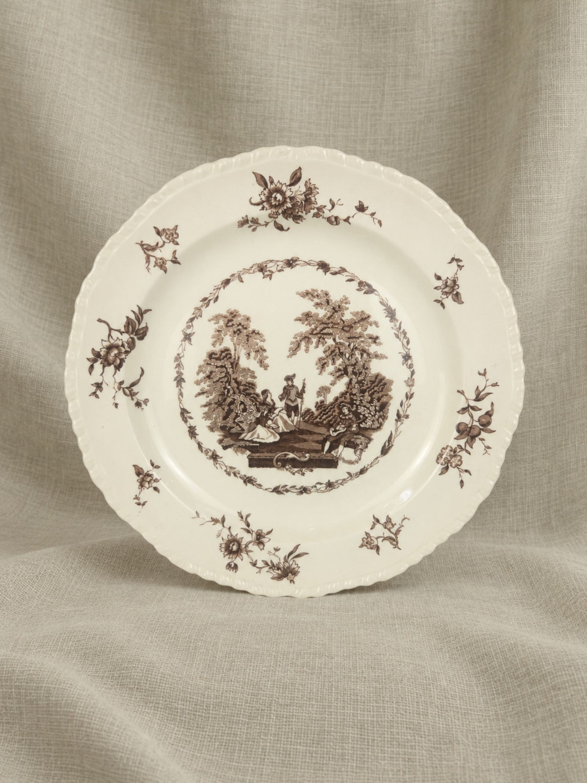 Mason's Watteau Ironstone Serving Platter, Made in England