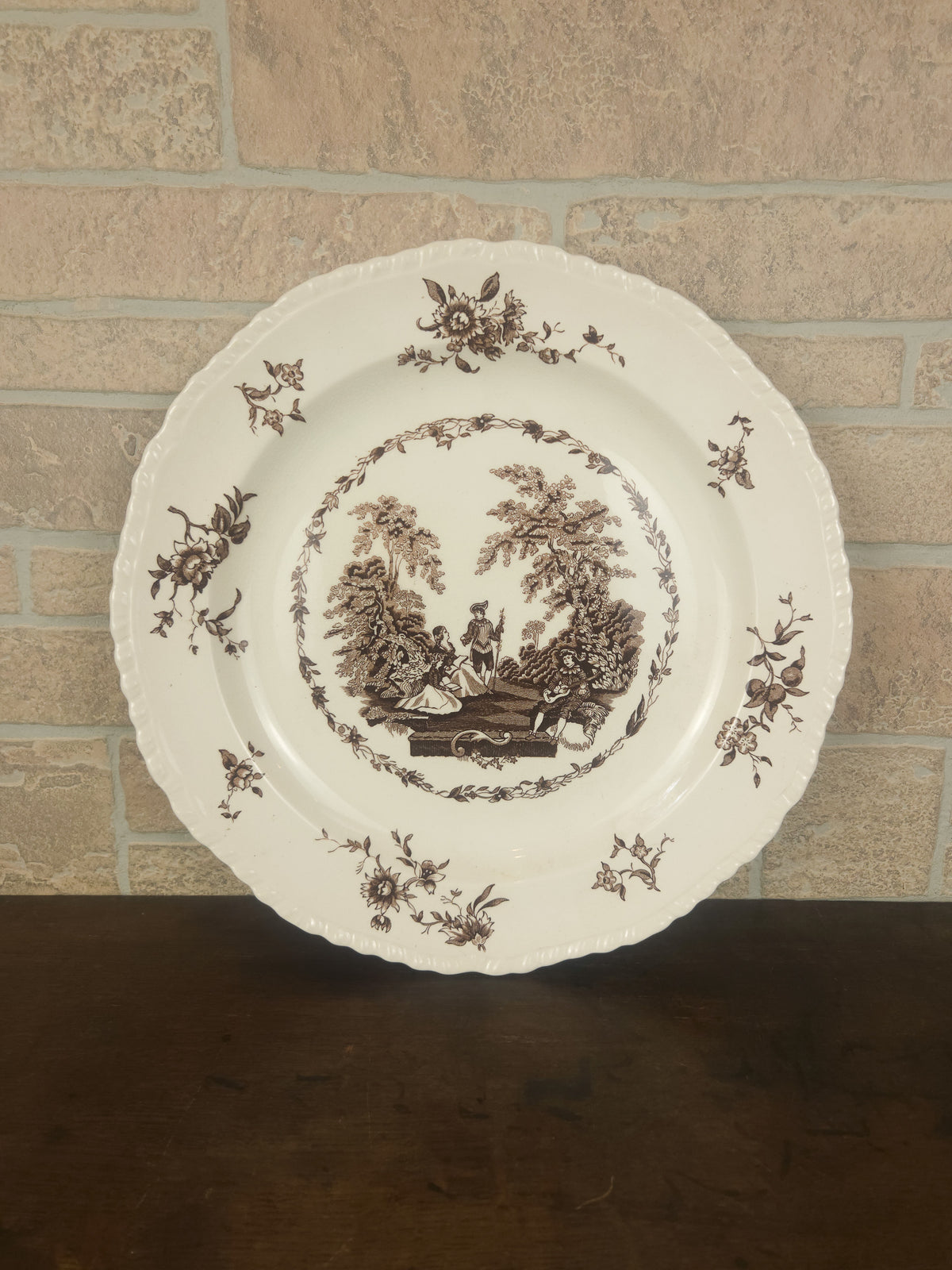 Mason's Watteau Ironstone Serving Platter, Made in England