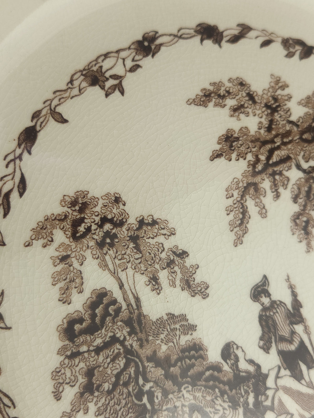 Mason's Watteau Ironstone Serving Platter, Made in England