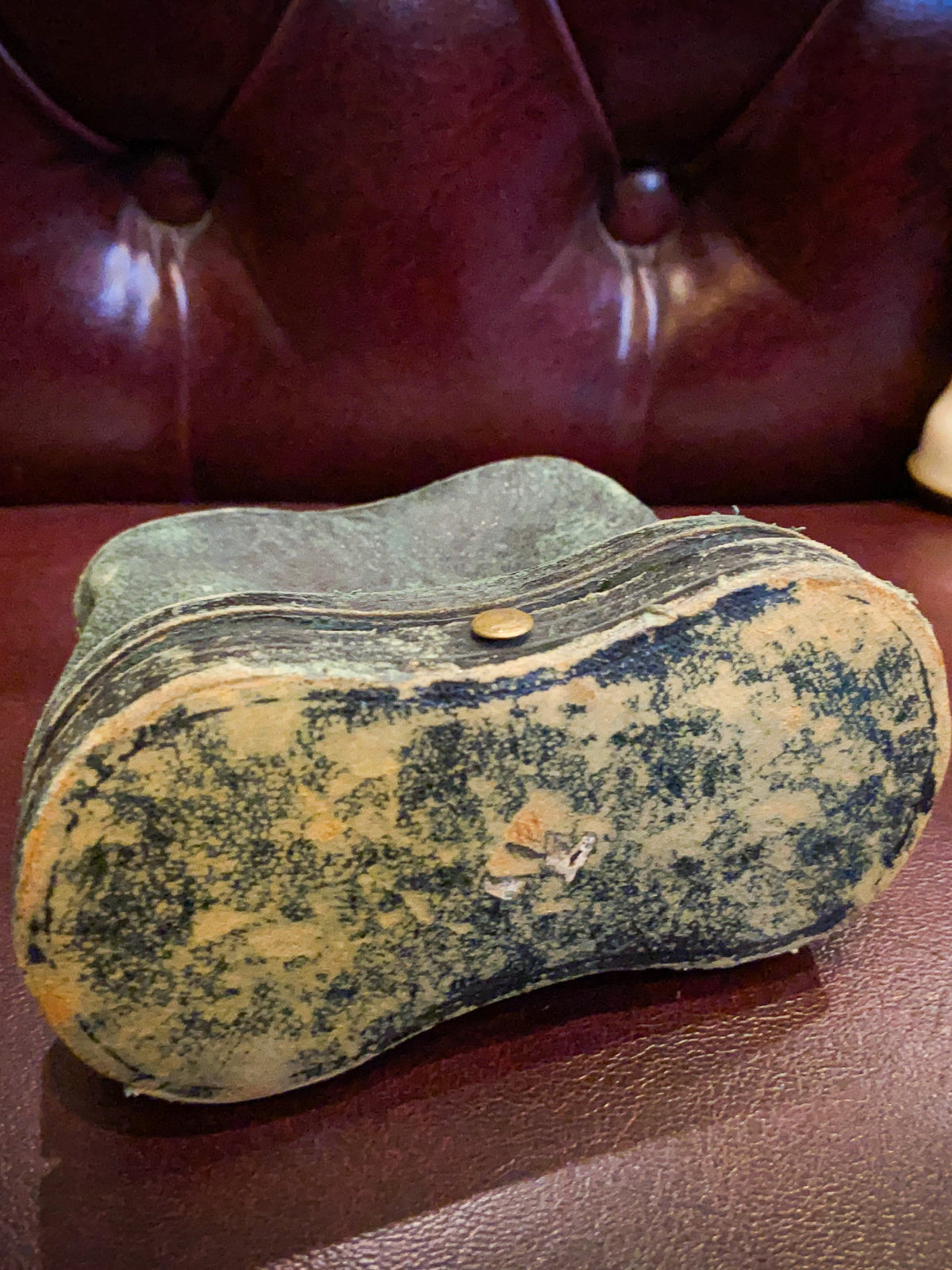 19th Century Brass & Bone Opera Glasses with Original Case
