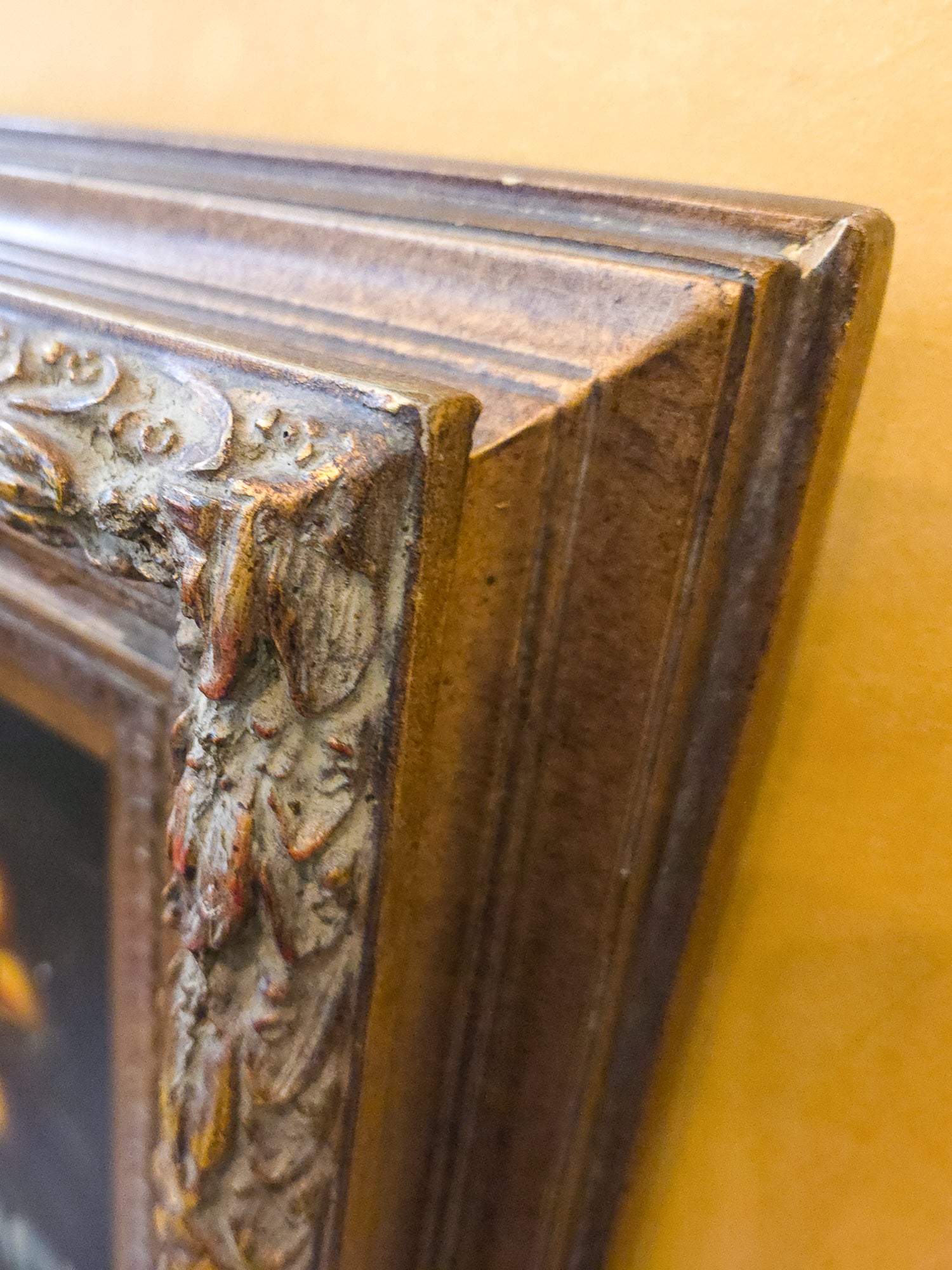 Early 20th Century Still Life Oil Painting in Antique Gilt Frame