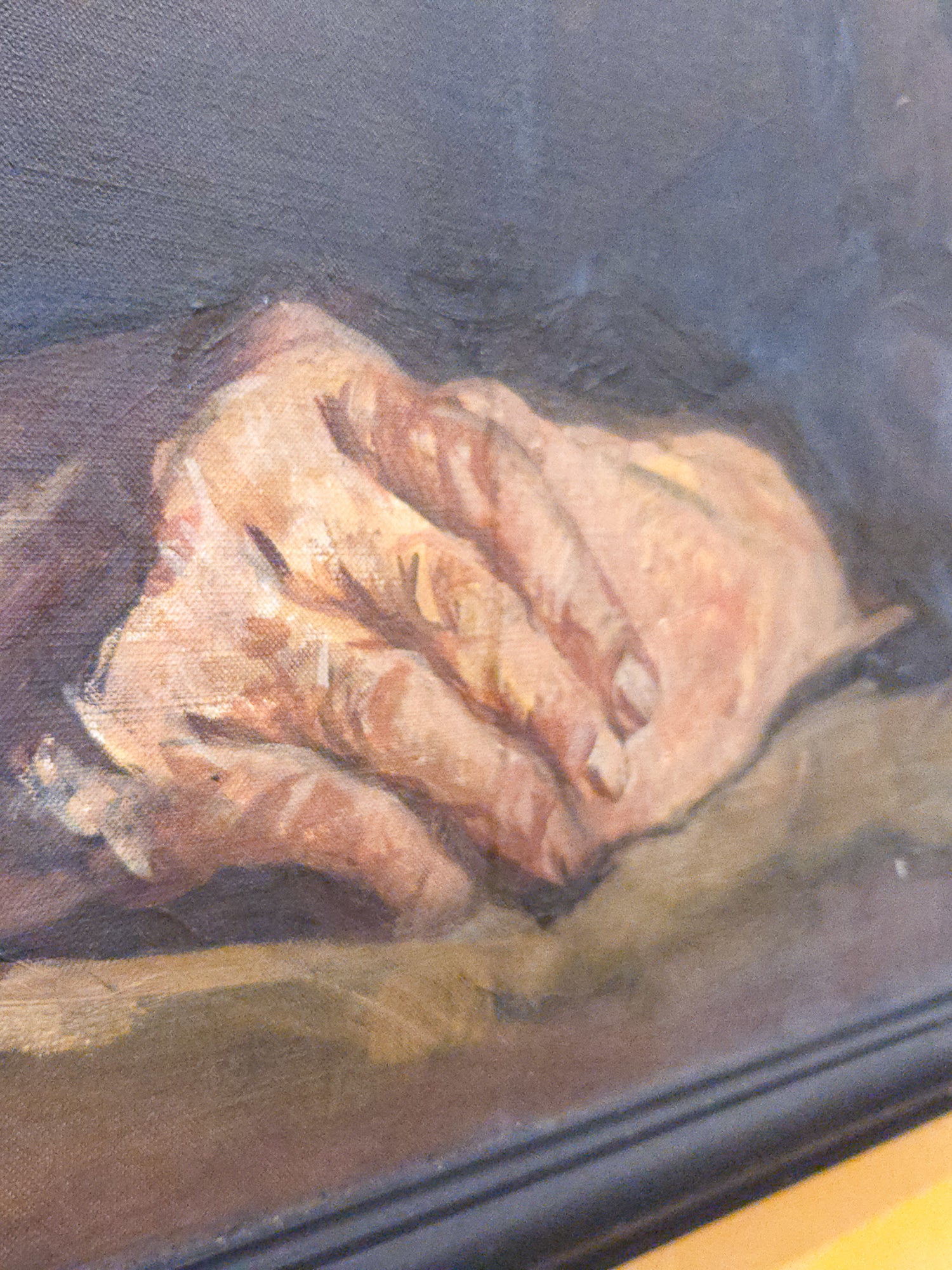 Gertrude Horsford Fiske Portrait of a Craftsman, Oil on Canvas, 1943