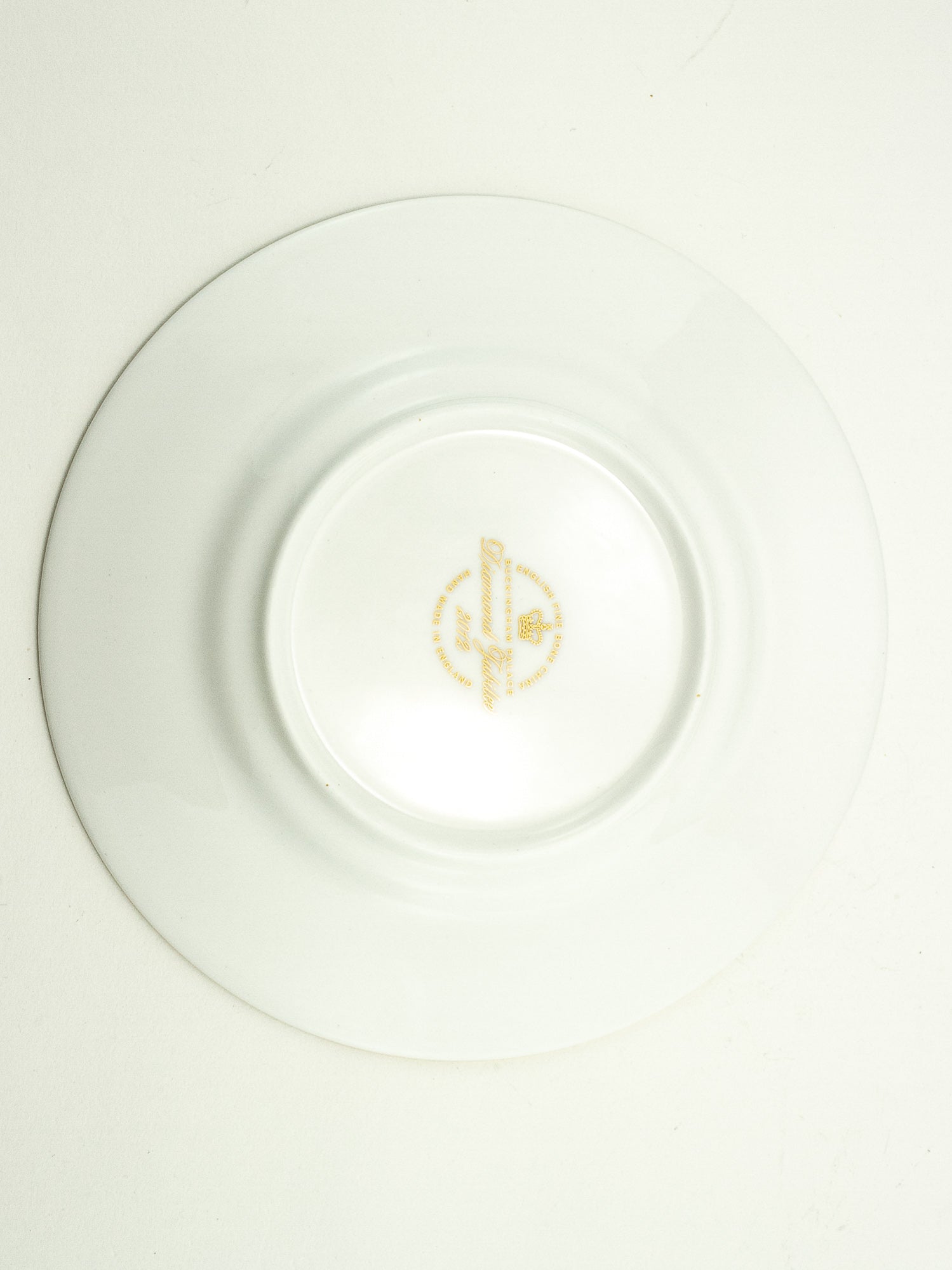 English Royal Collection Queen Elizabeth II Diamond Jubilee Porcelain Commemorative Plate