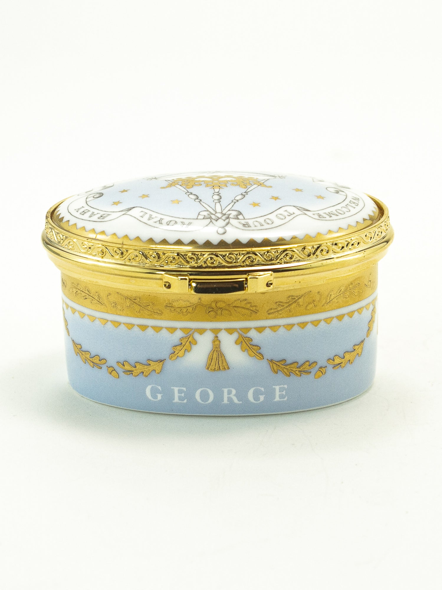 Royal Collection Trinket Box Commemorating the Birth of Prince George 2012 Limited Edition