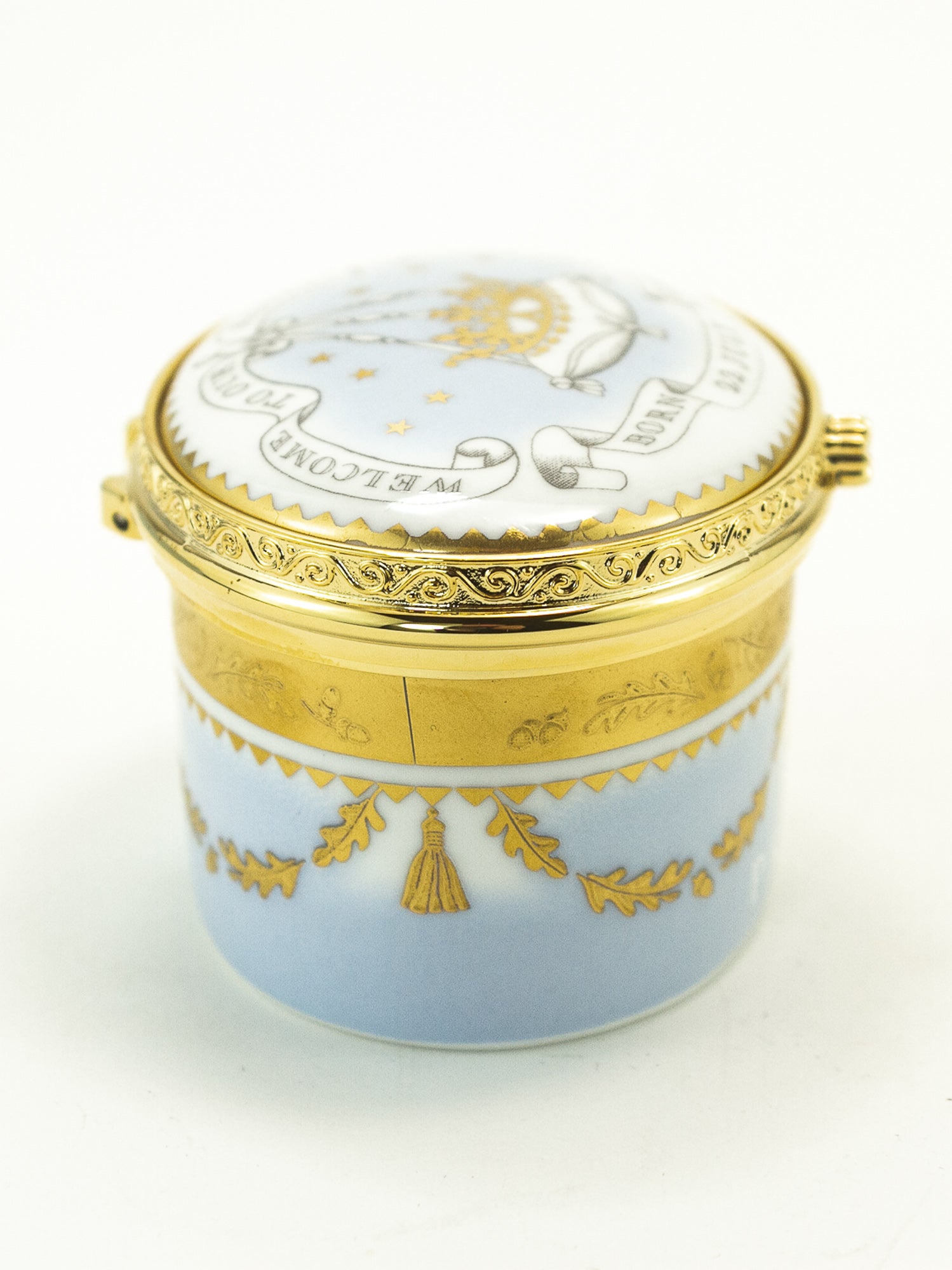 Royal Collection Trinket Box Commemorating the Birth of Prince George 2012 Limited Edition