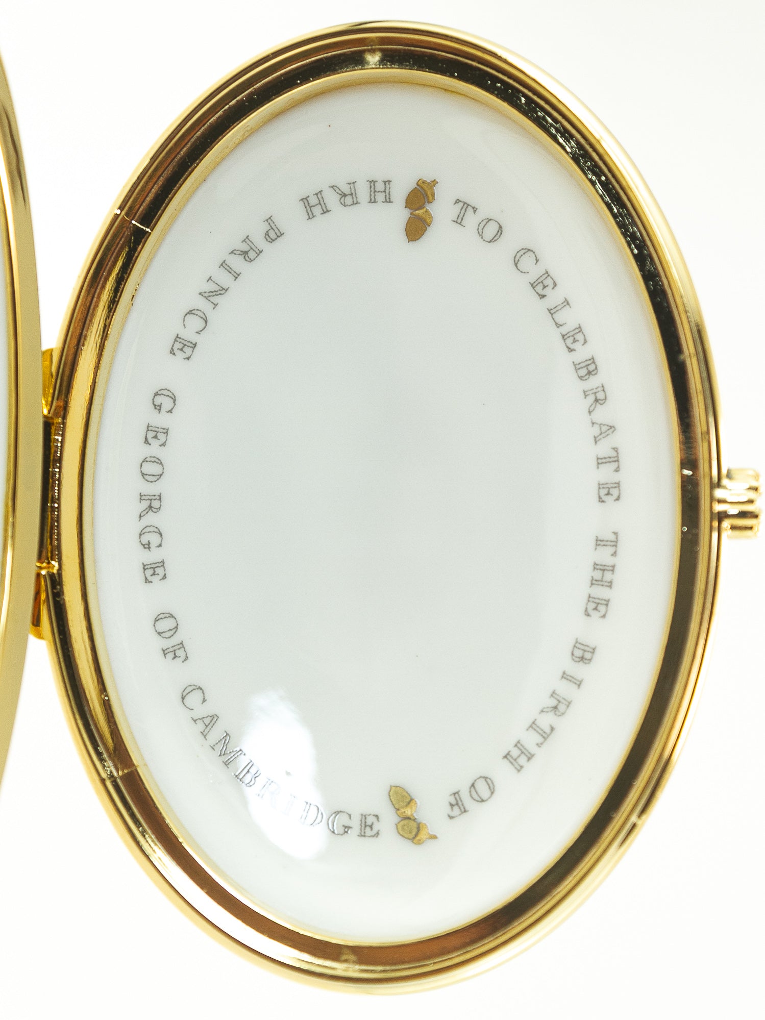Royal Collection Trinket Box Commemorating the Birth of Prince George 2012 Limited Edition