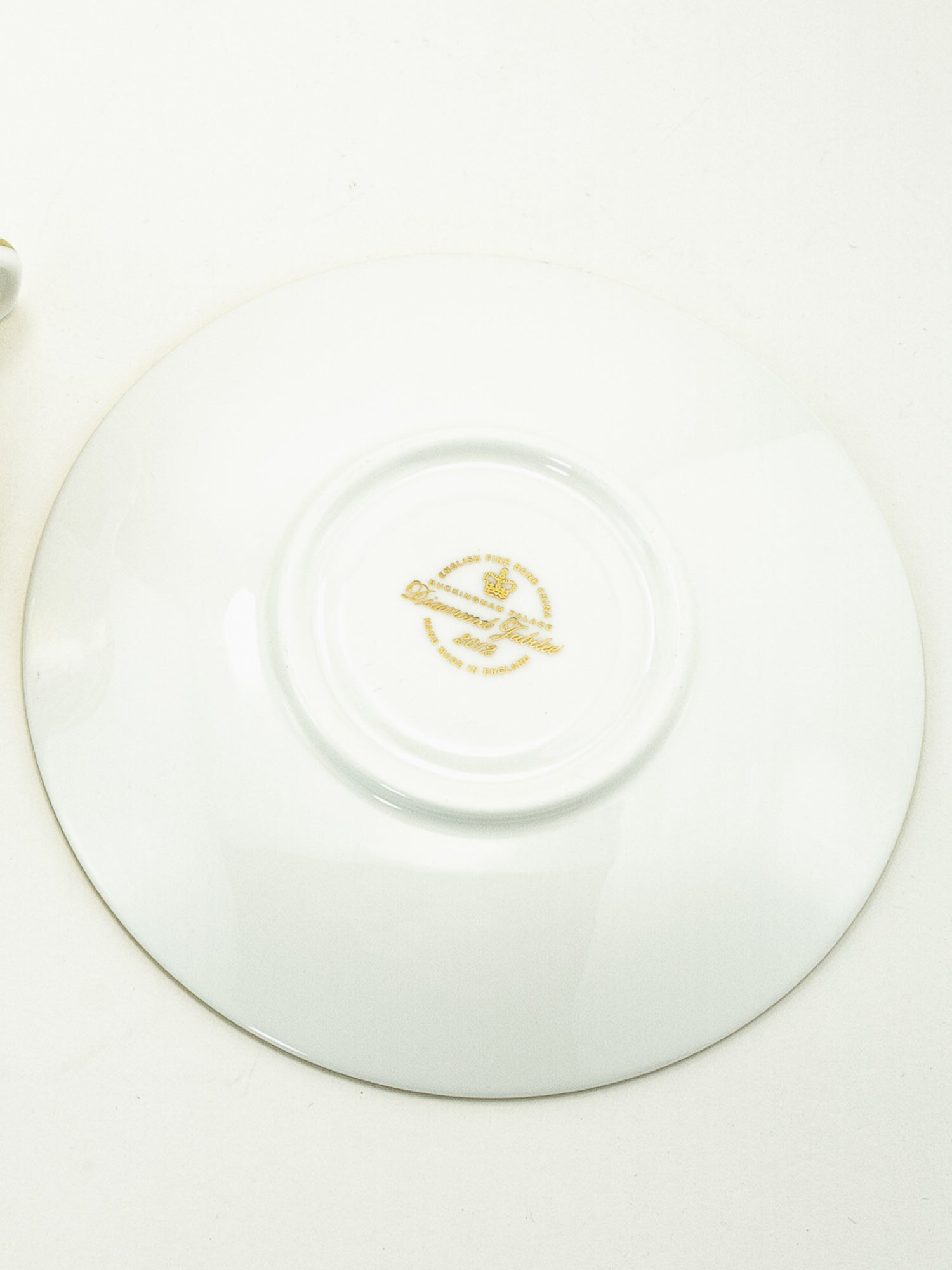 Royal Collection Queen Elizabeth II Diamond Jubilee Cup & Saucer