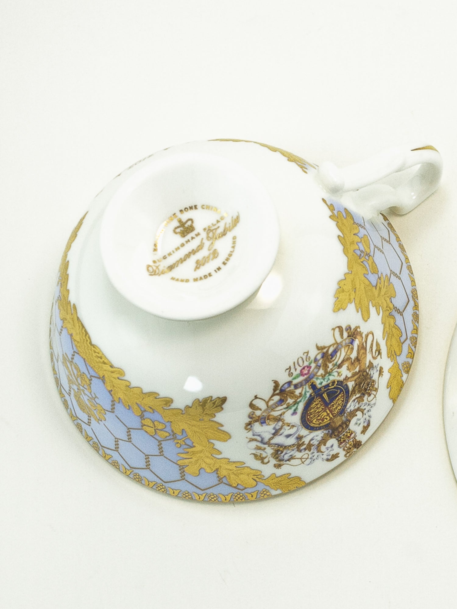 Royal Collection Queen Elizabeth II Diamond Jubilee Cup & Saucer