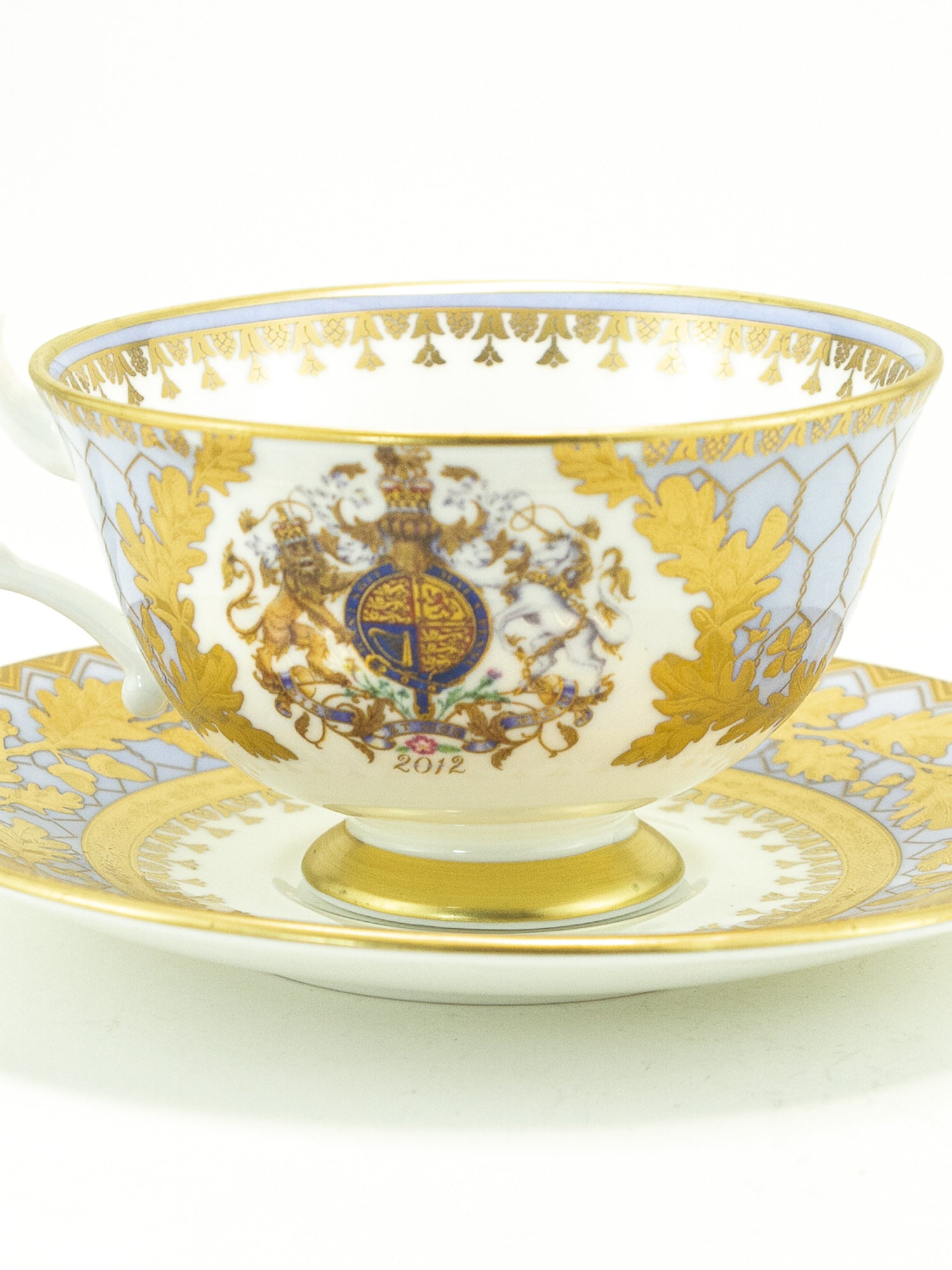 Royal Collection Queen Elizabeth II Diamond Jubilee Cup & Saucer