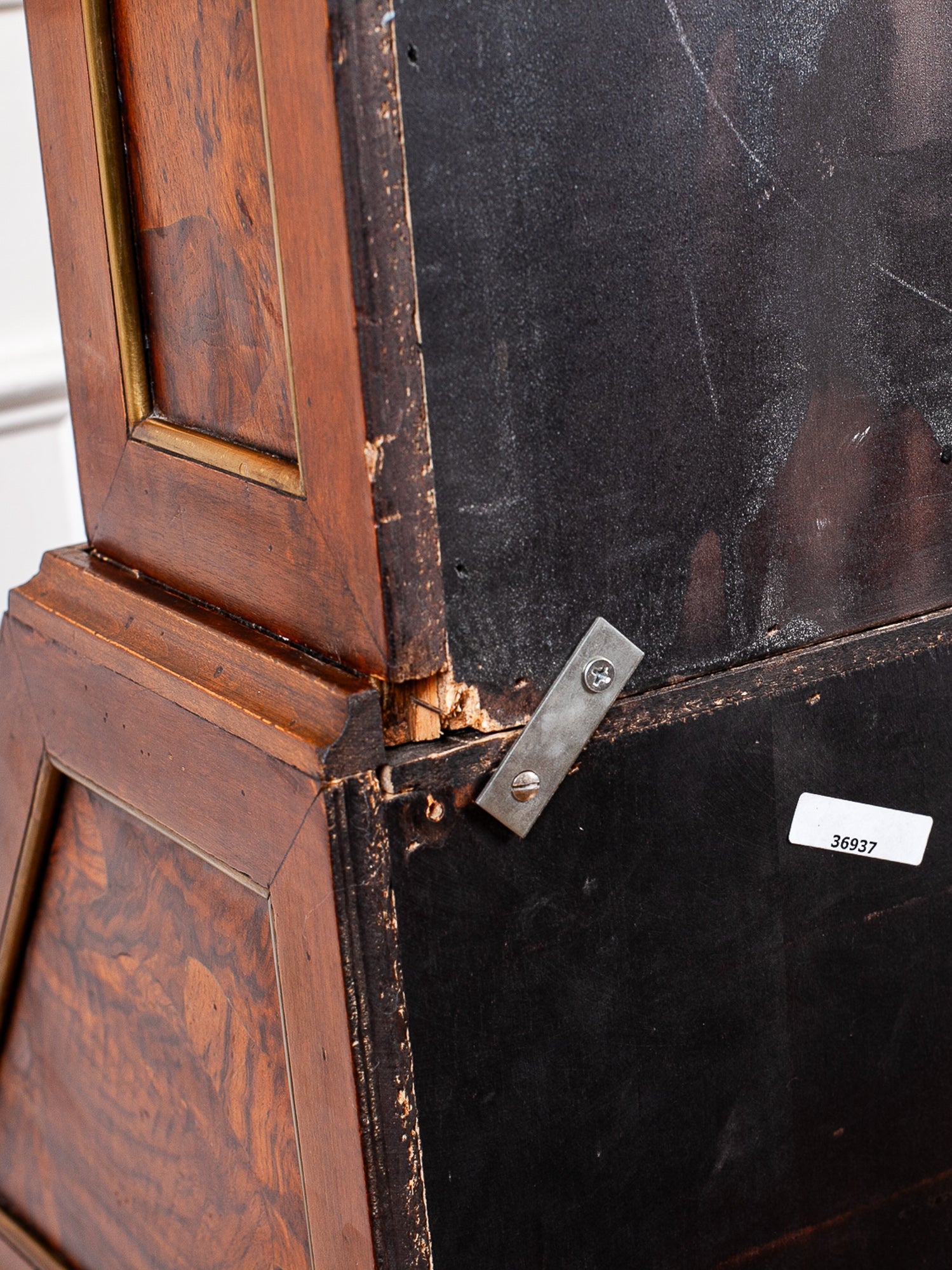 Italian Gentleman's Dresser with Secretary Desk and Mirror