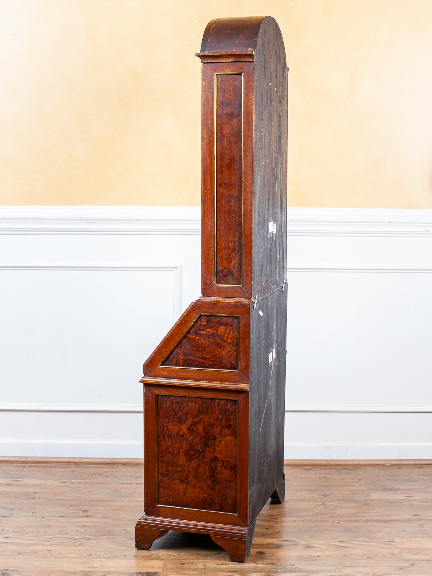 Italian Gentleman's Dresser with Secretary Desk and Mirror