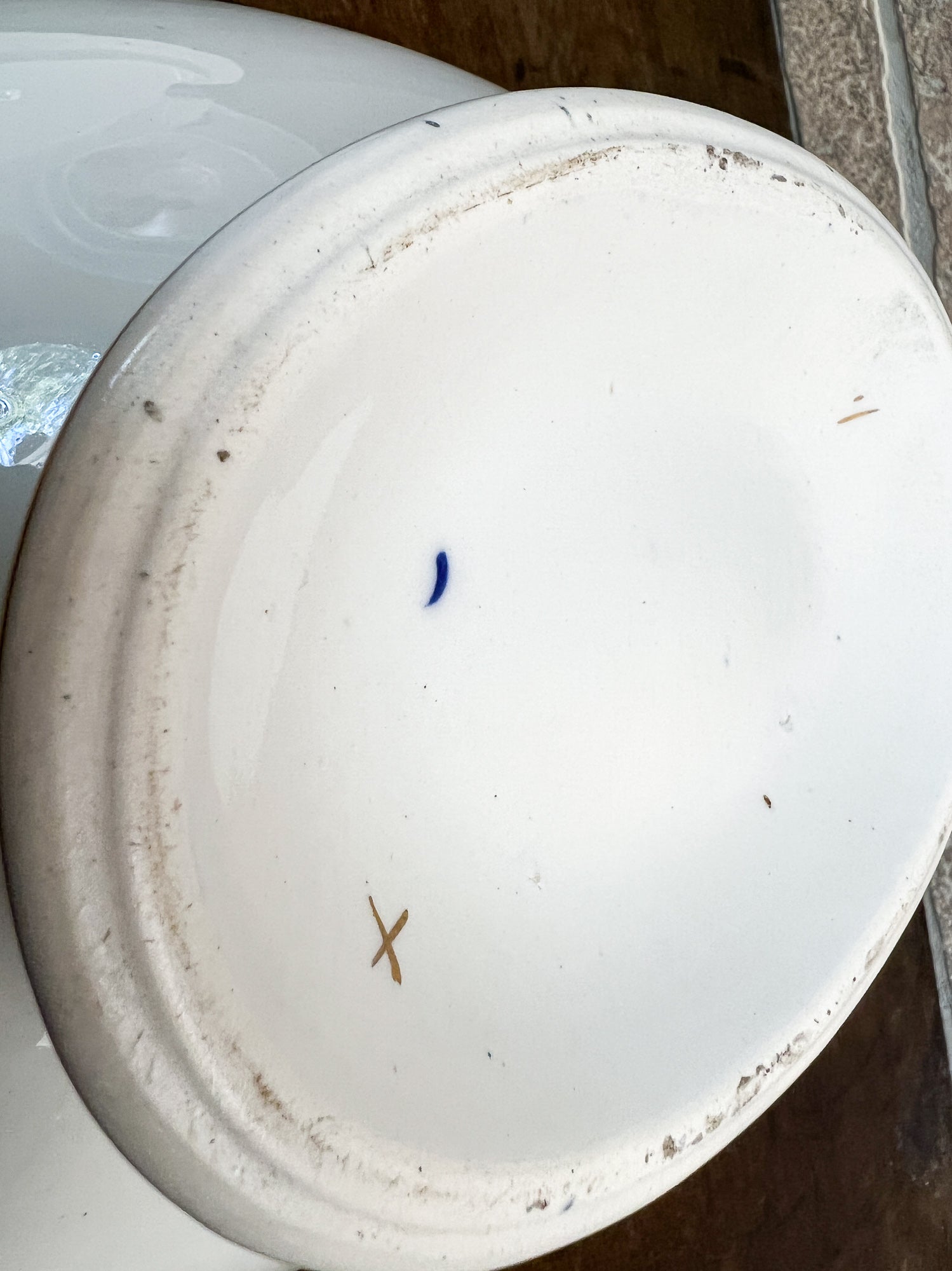 English Lidded Tureen with Cobalt Blue & Gold Decoration, circa 1910