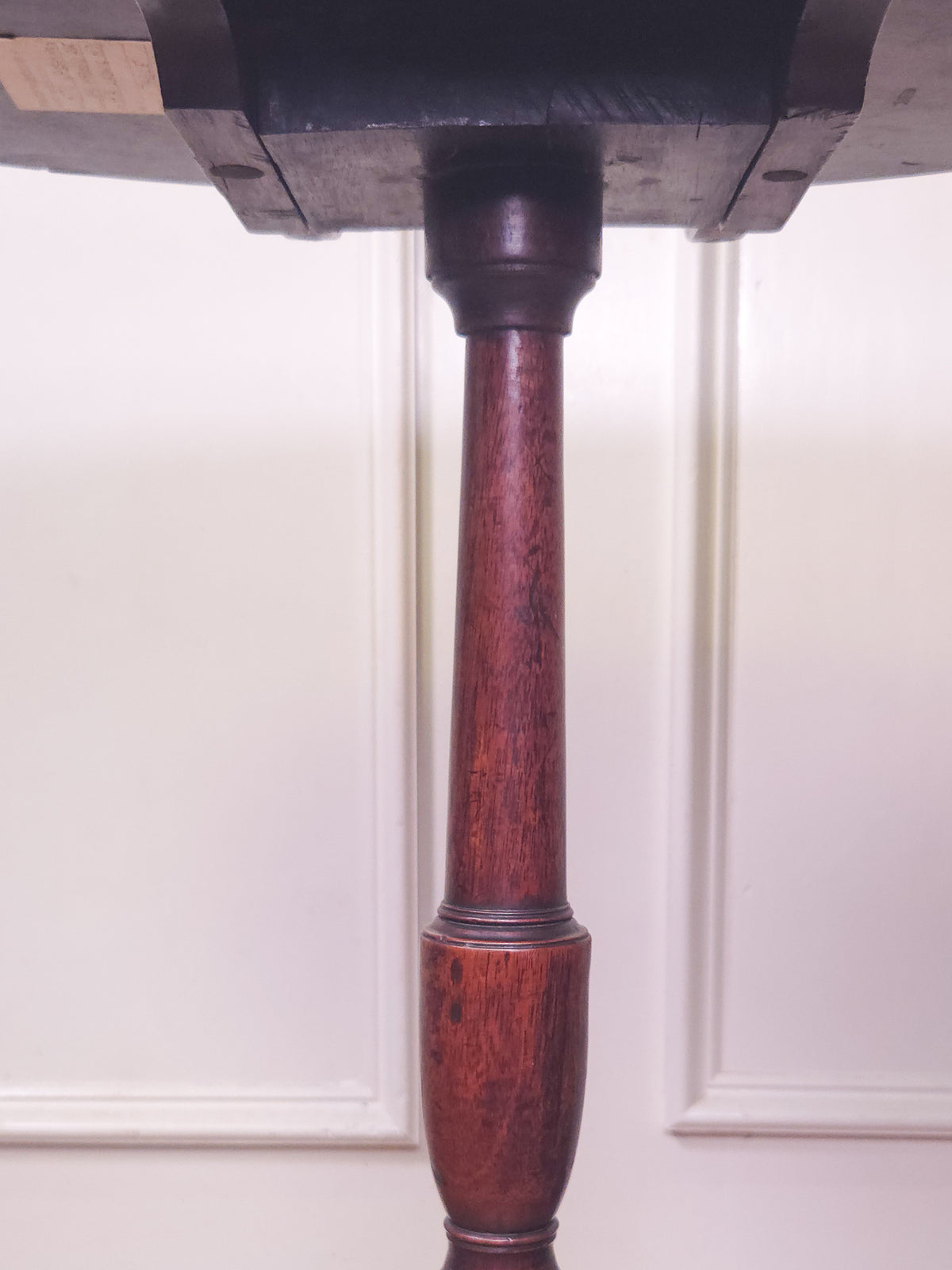 Late 18th Century English Georgian Solid Oak Oval Tilt-Top Table – Otto Wasserman Provenance
