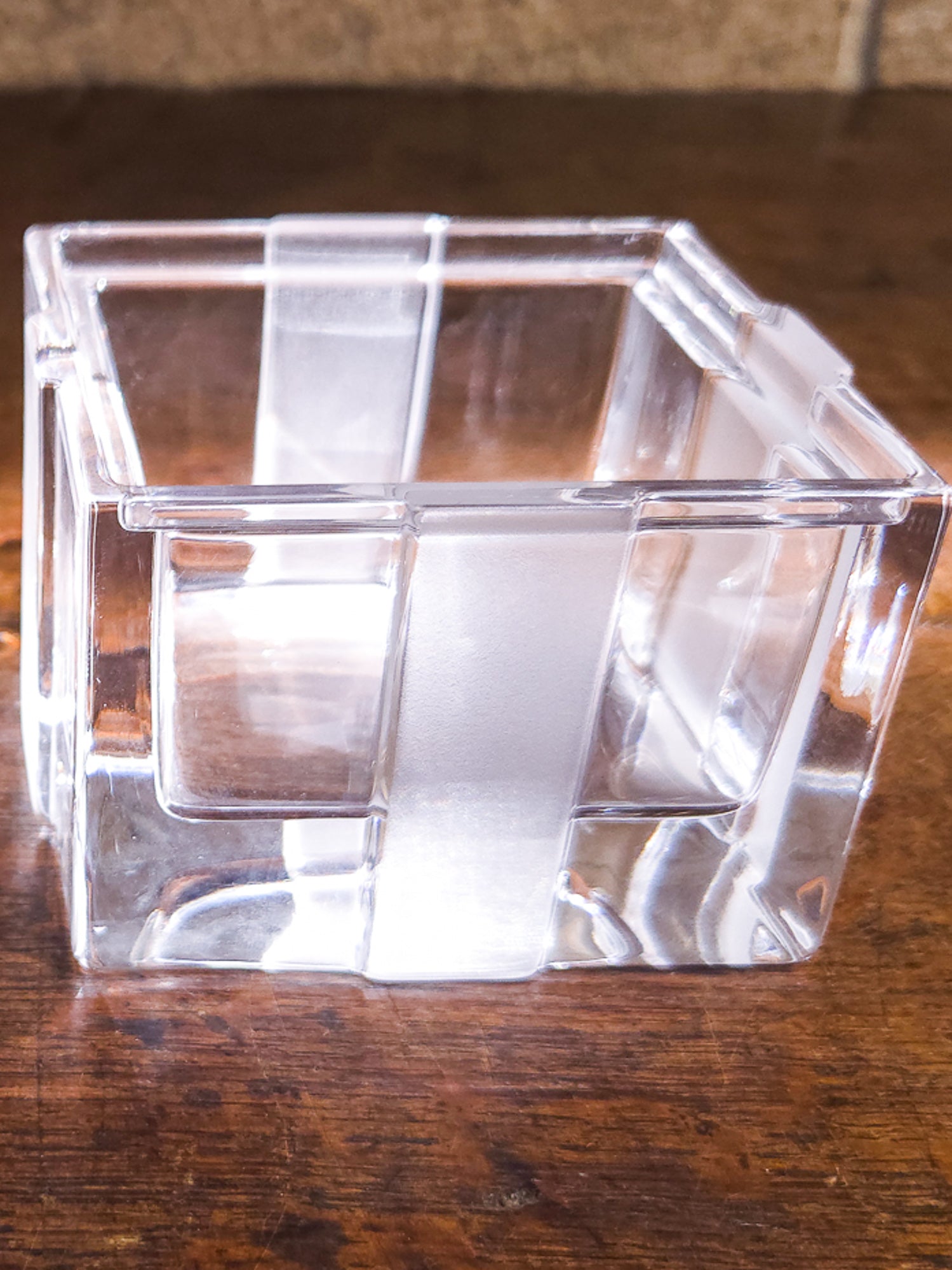 Vintage Tiffany Crystal Gift Design Trinket Box