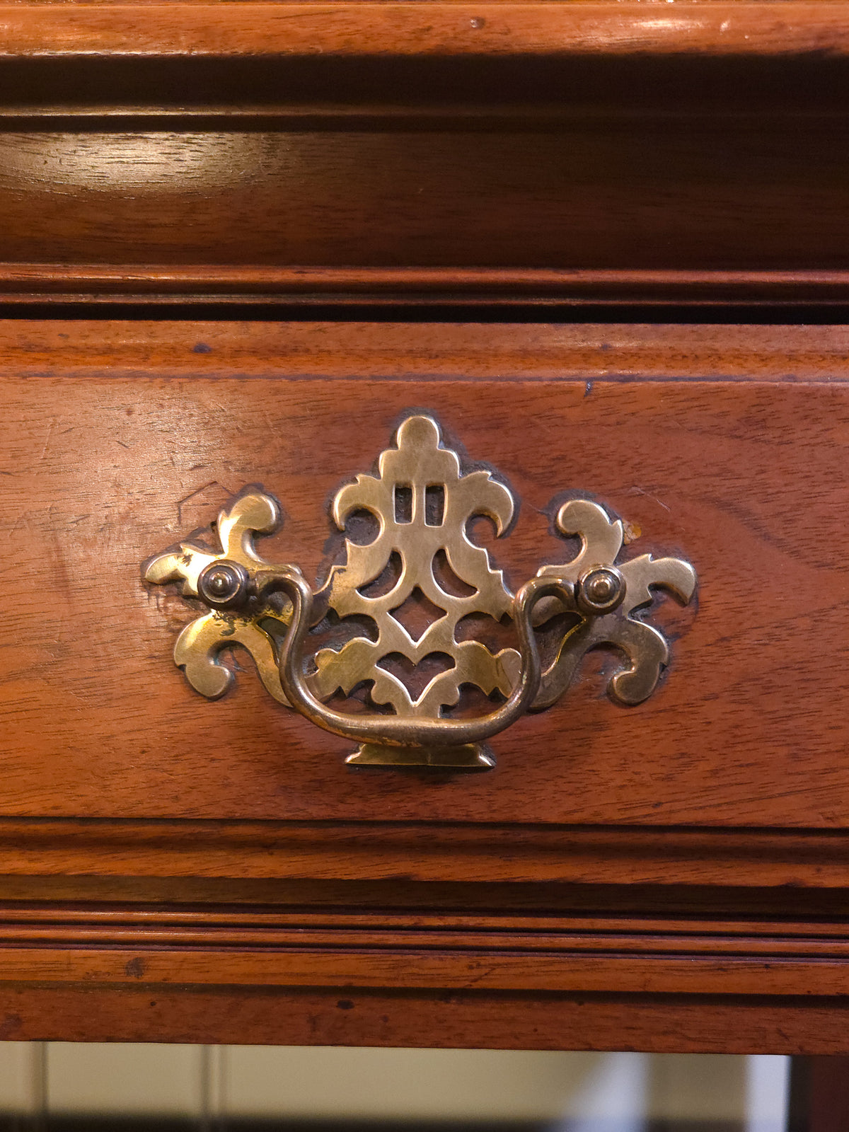 English Victorian Walnut Buffet Server, circa 1880