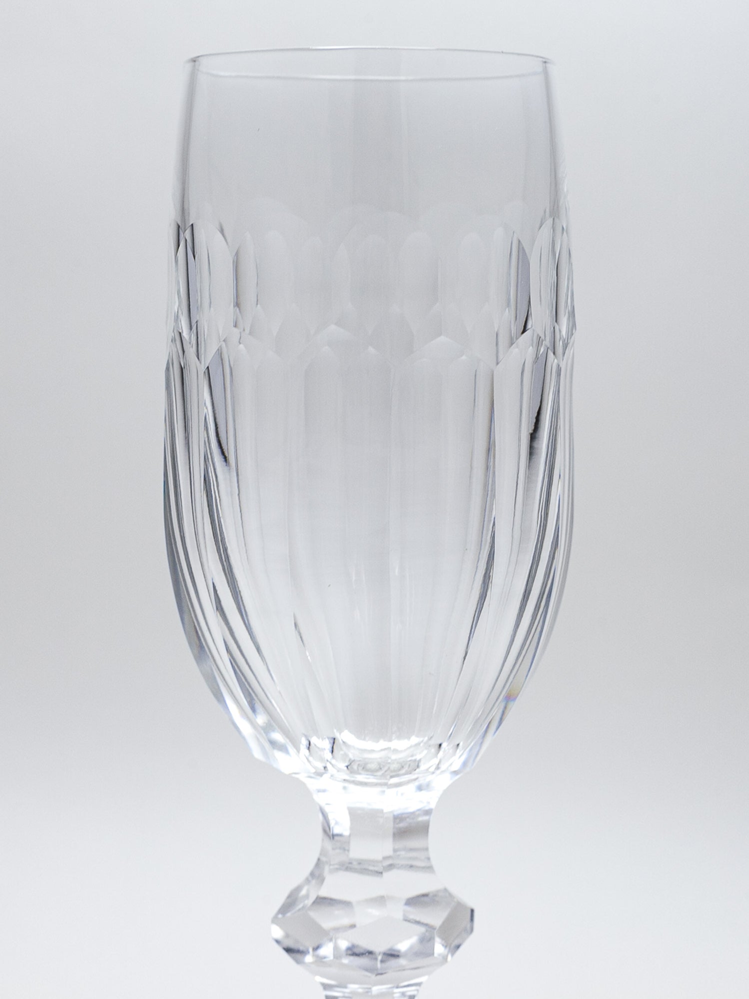 Waterford Crystal Glass, Curraghmore Pattern, Champagne Flute