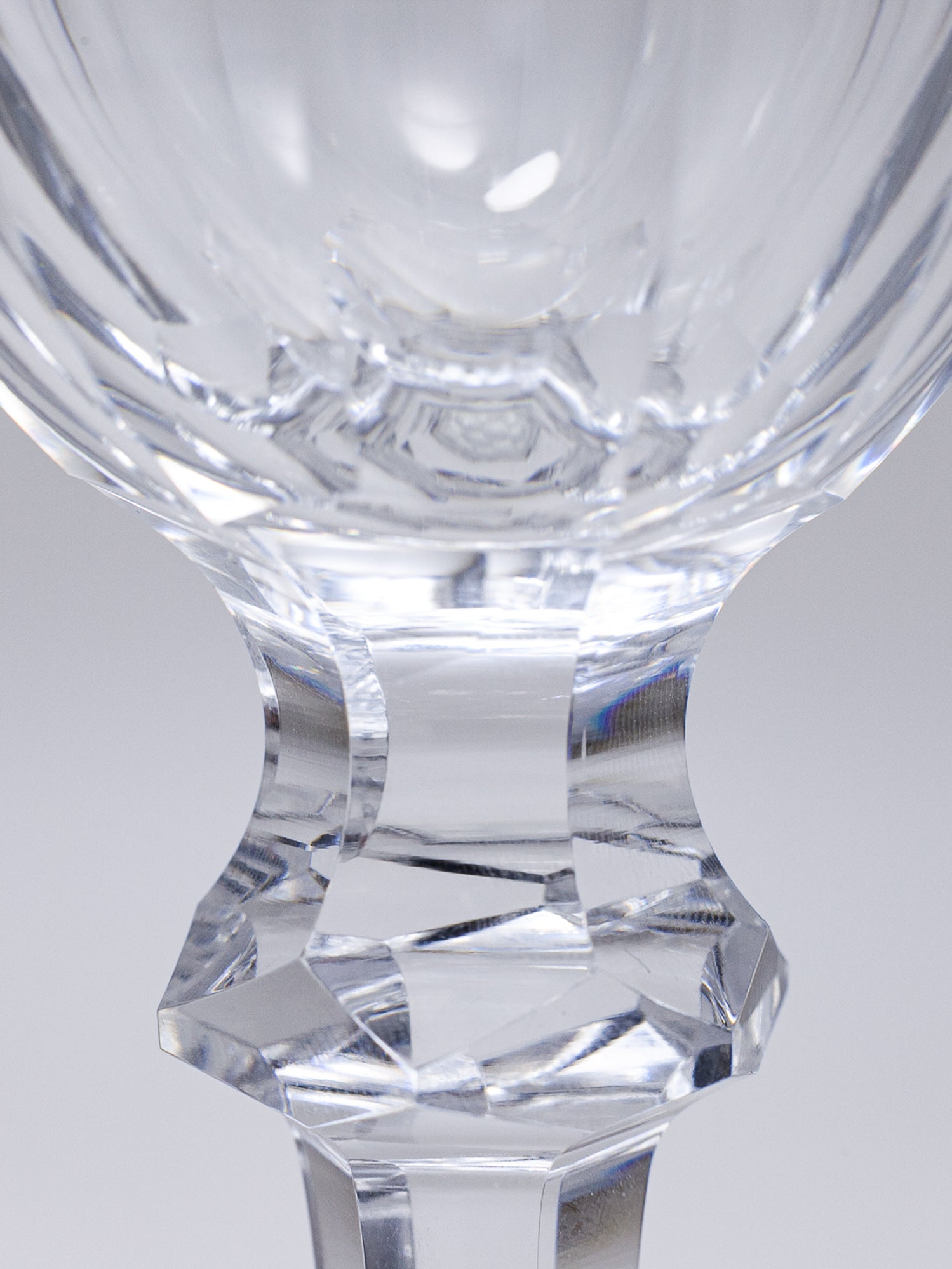 Vintage Waterford Curraghmore Heavy Cut Crystal Wine Glass
