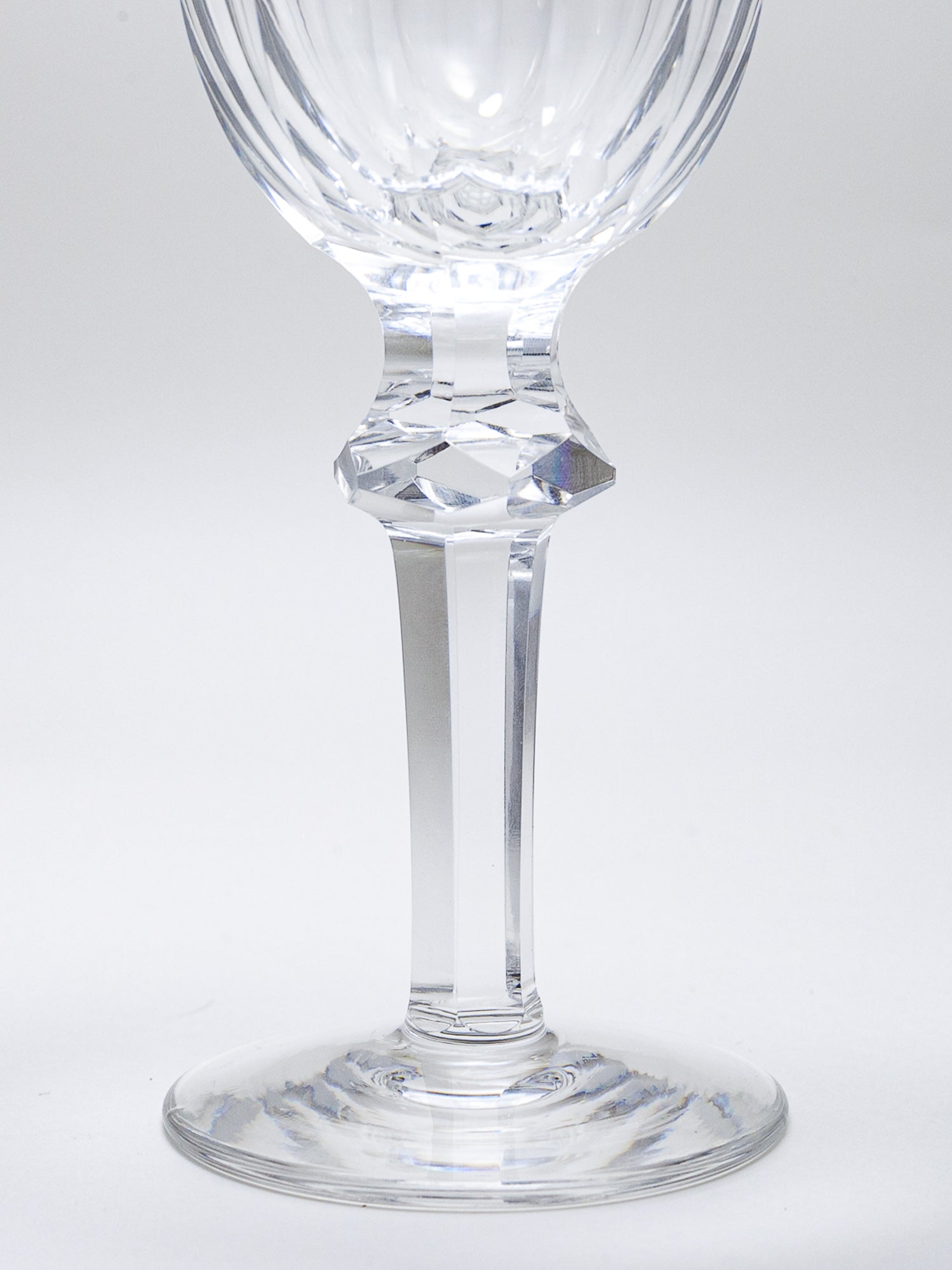 Vintage Waterford Curraghmore Heavy Cut Crystal Wine Glass