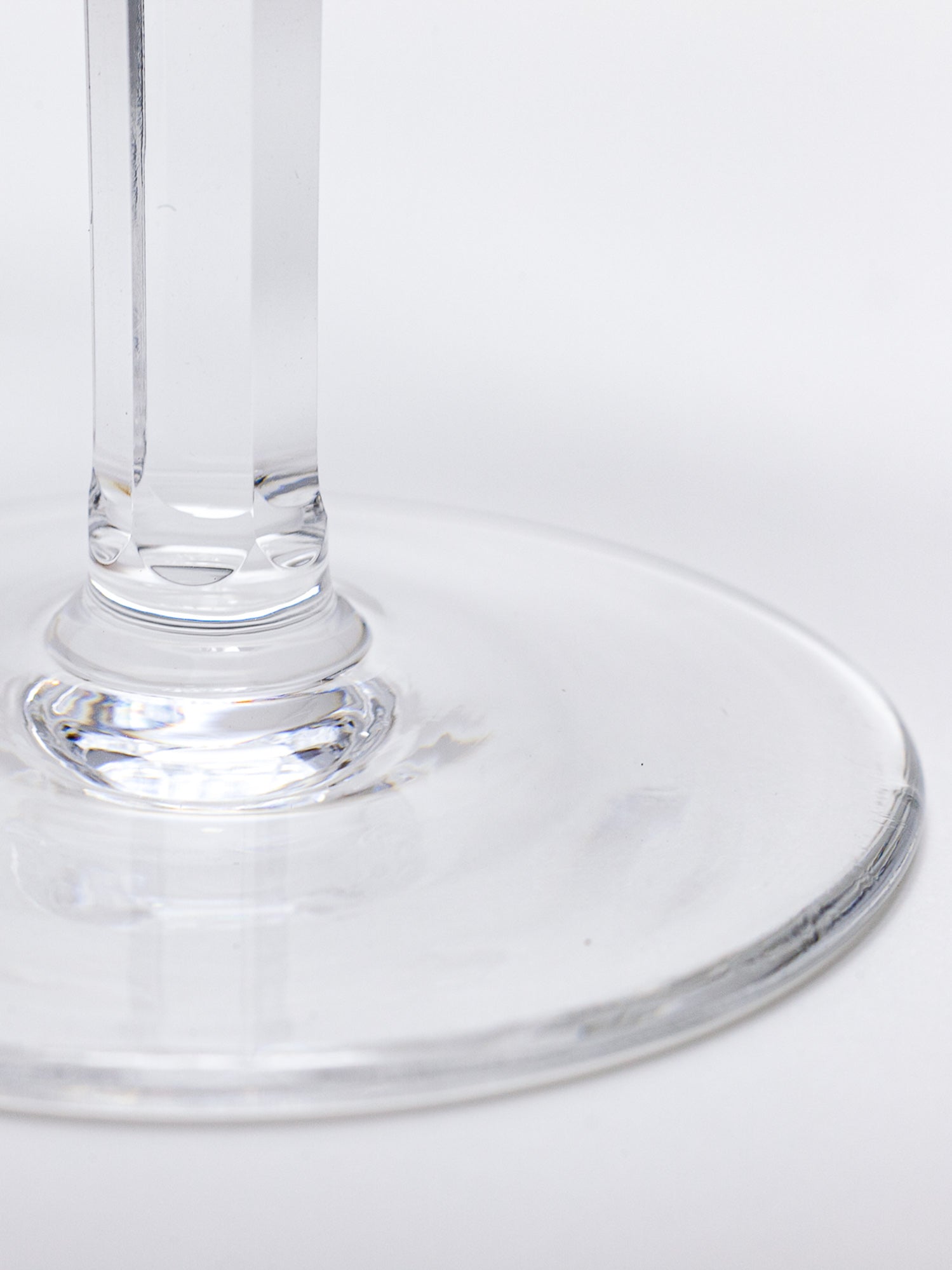 Vintage Waterford Curraghmore Heavy Cut Crystal Wine Glass