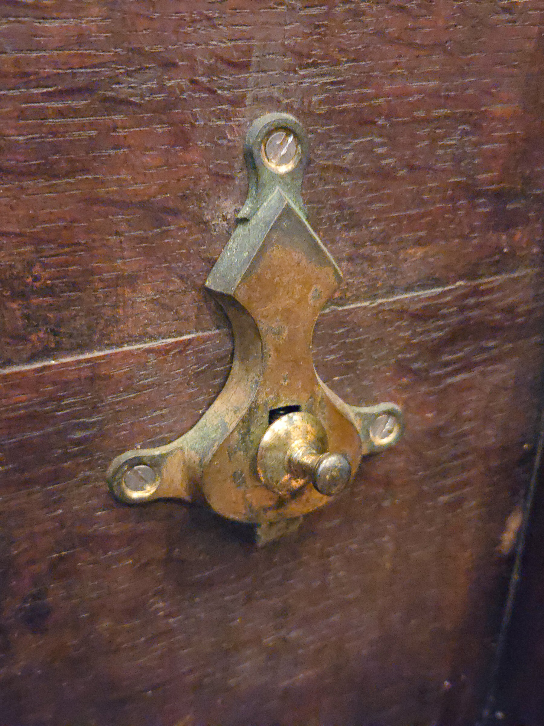 18th Century English Georgian Oak Tilt-Top Side Table