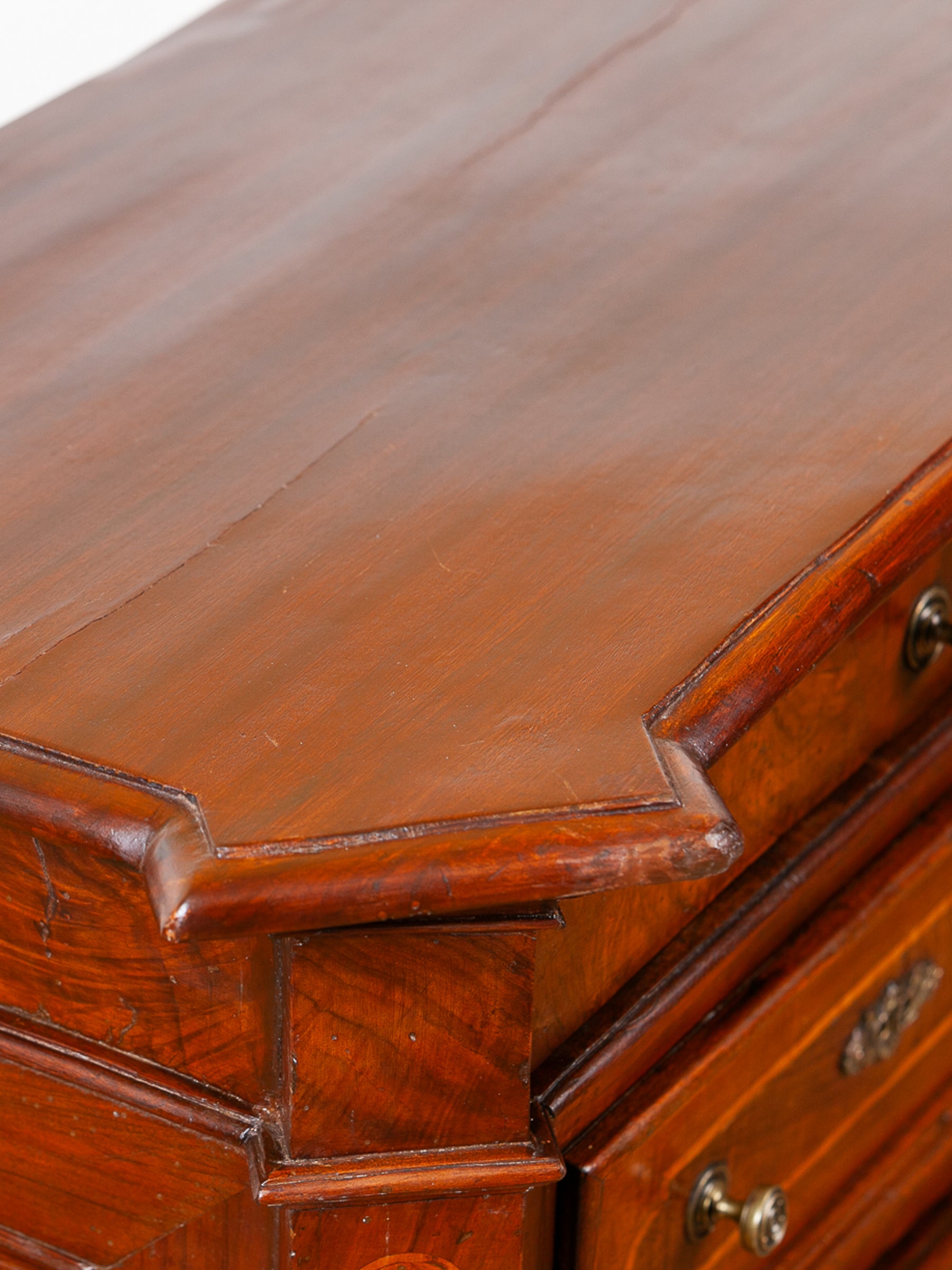 Late 18th Century Georgian Mahogany Small Chest of Drawers Nightstand