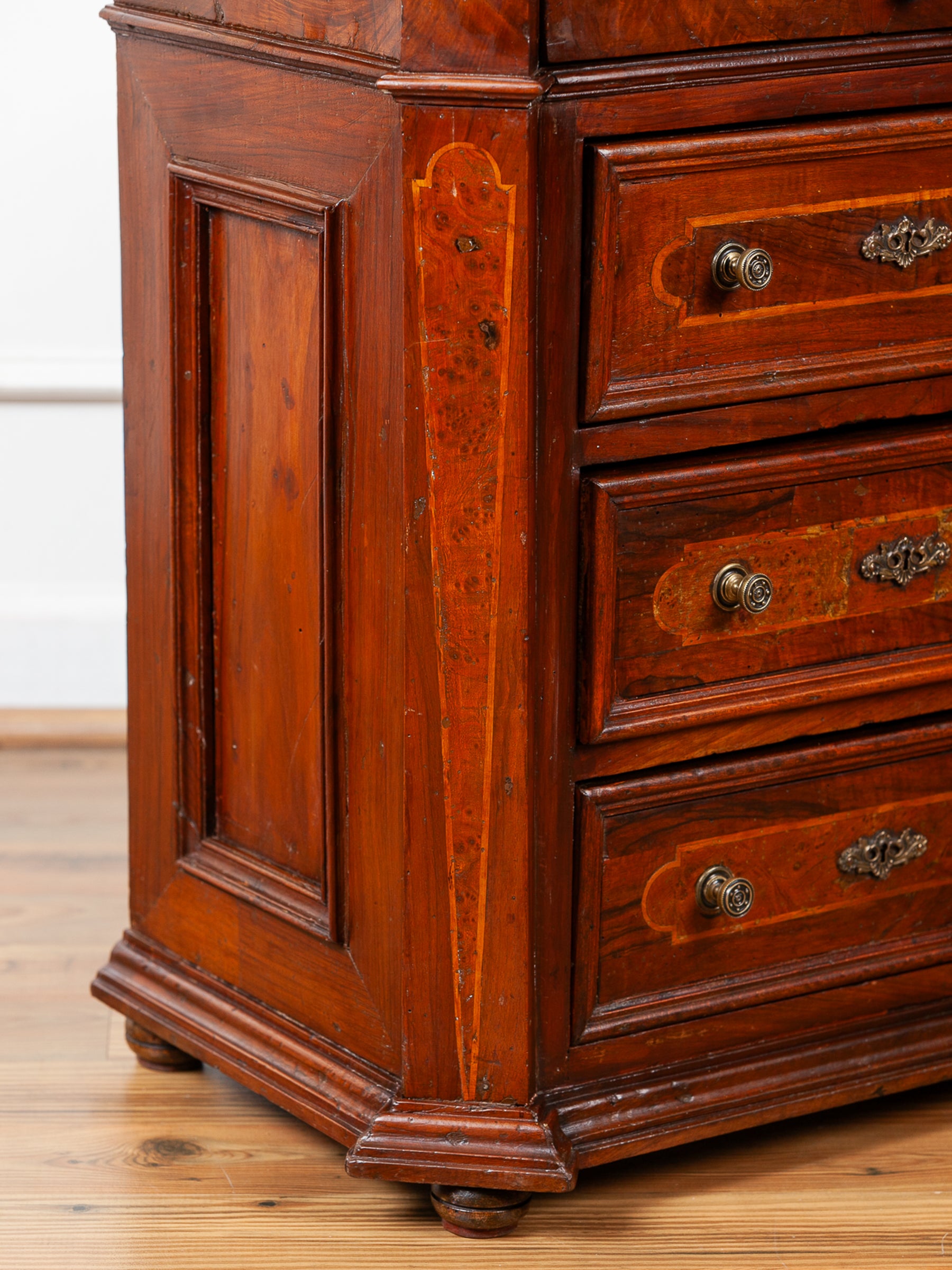 Late 18th Century Georgian Mahogany Small Chest of Drawers Nightstand