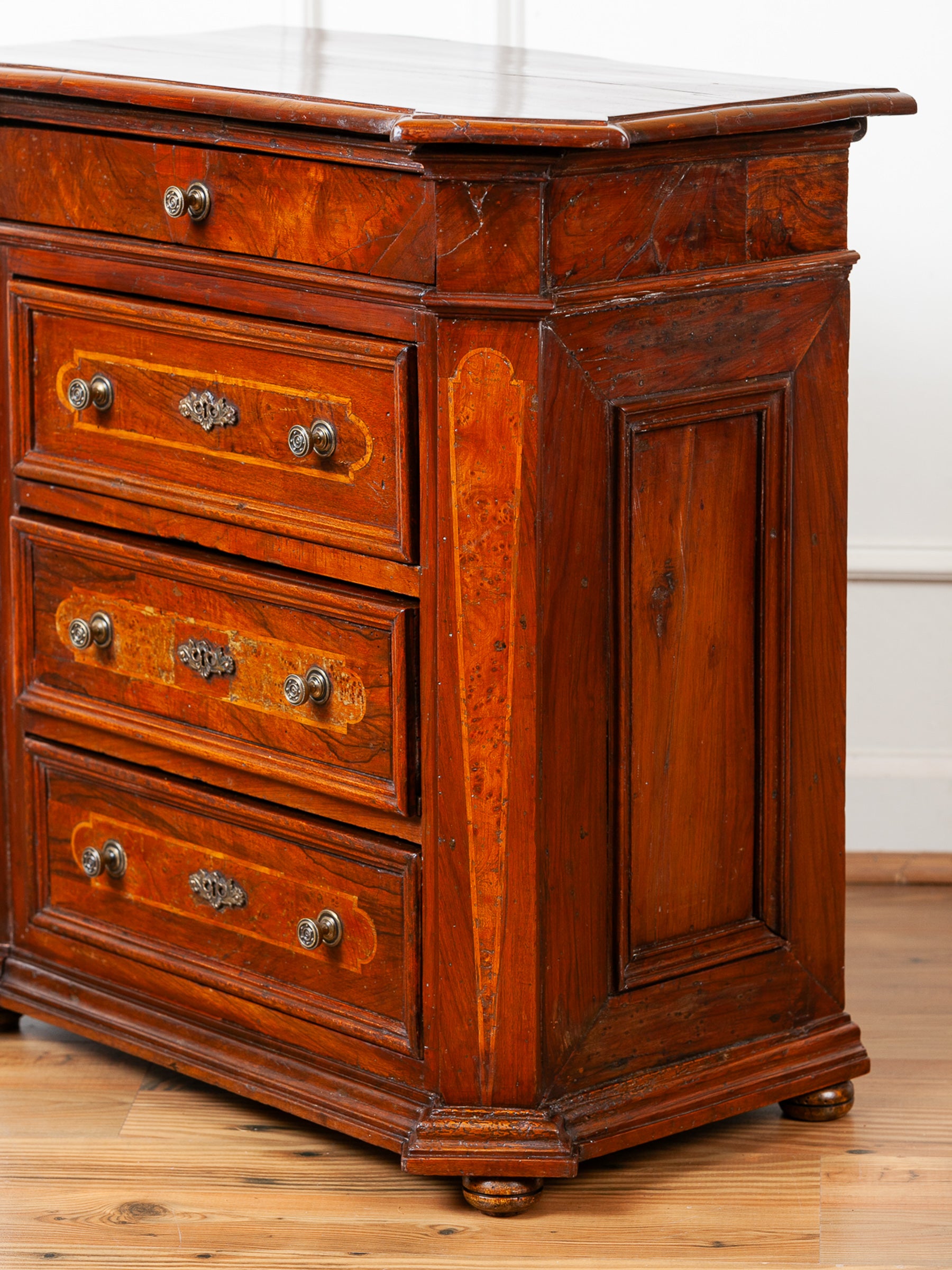 Late 18th Century Georgian Mahogany Small Chest of Drawers Nightstand
