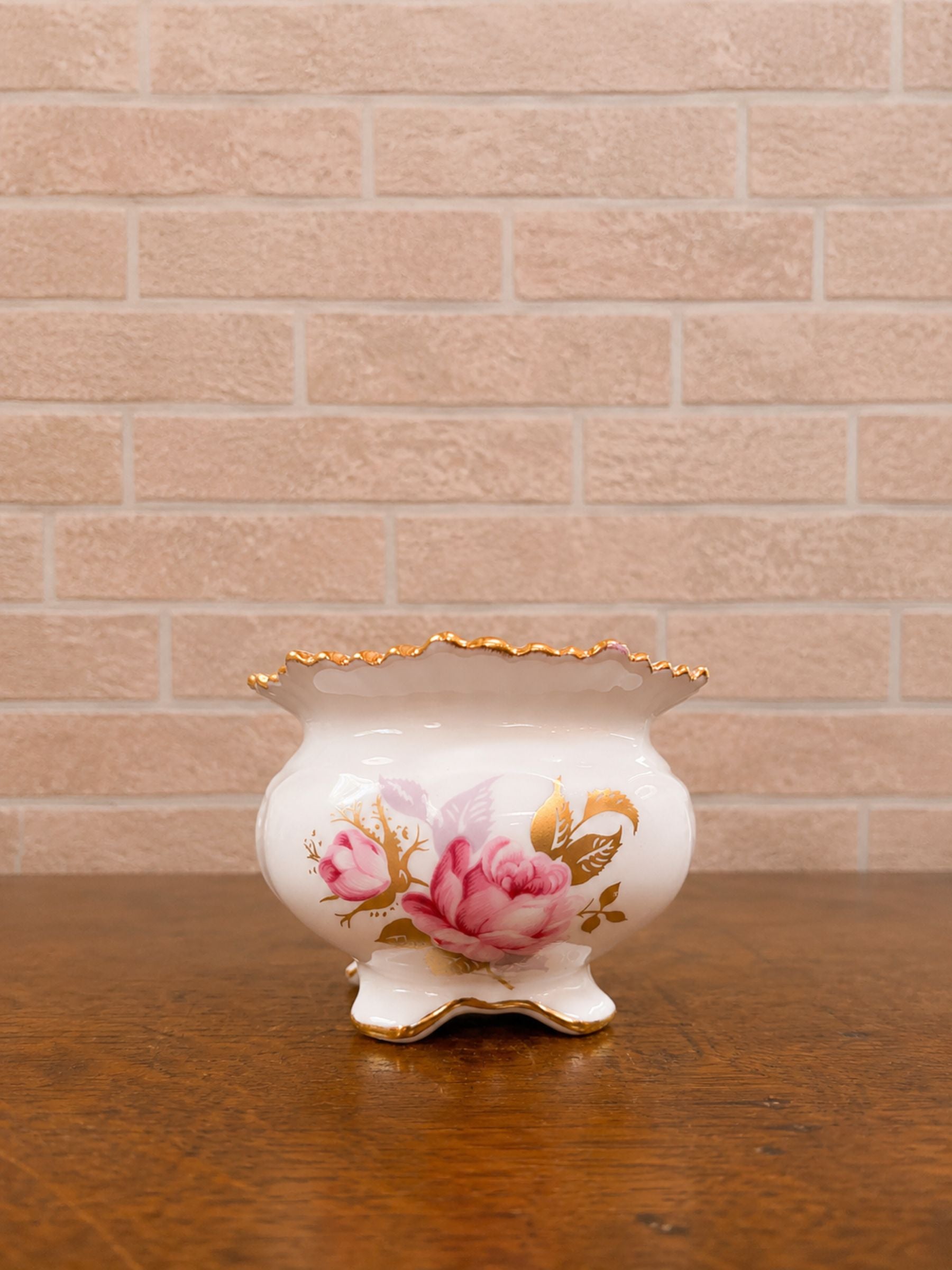 Aynsley Bone China Sugar Bowl & Creamer Set, Circa 1940s