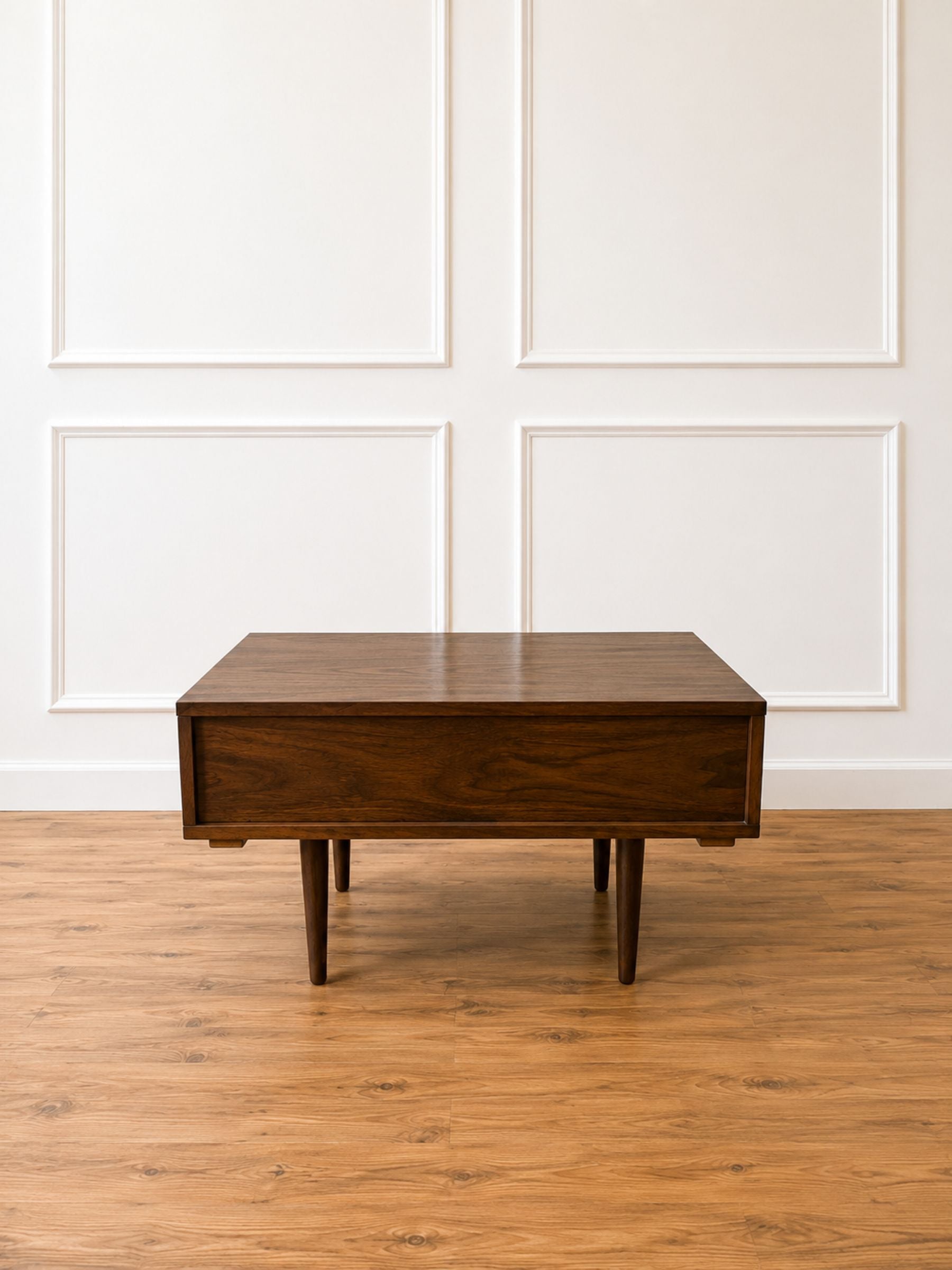 Mid-Century Modern Walnut Nightstand by Mel Smilow for Smilow-Thielle