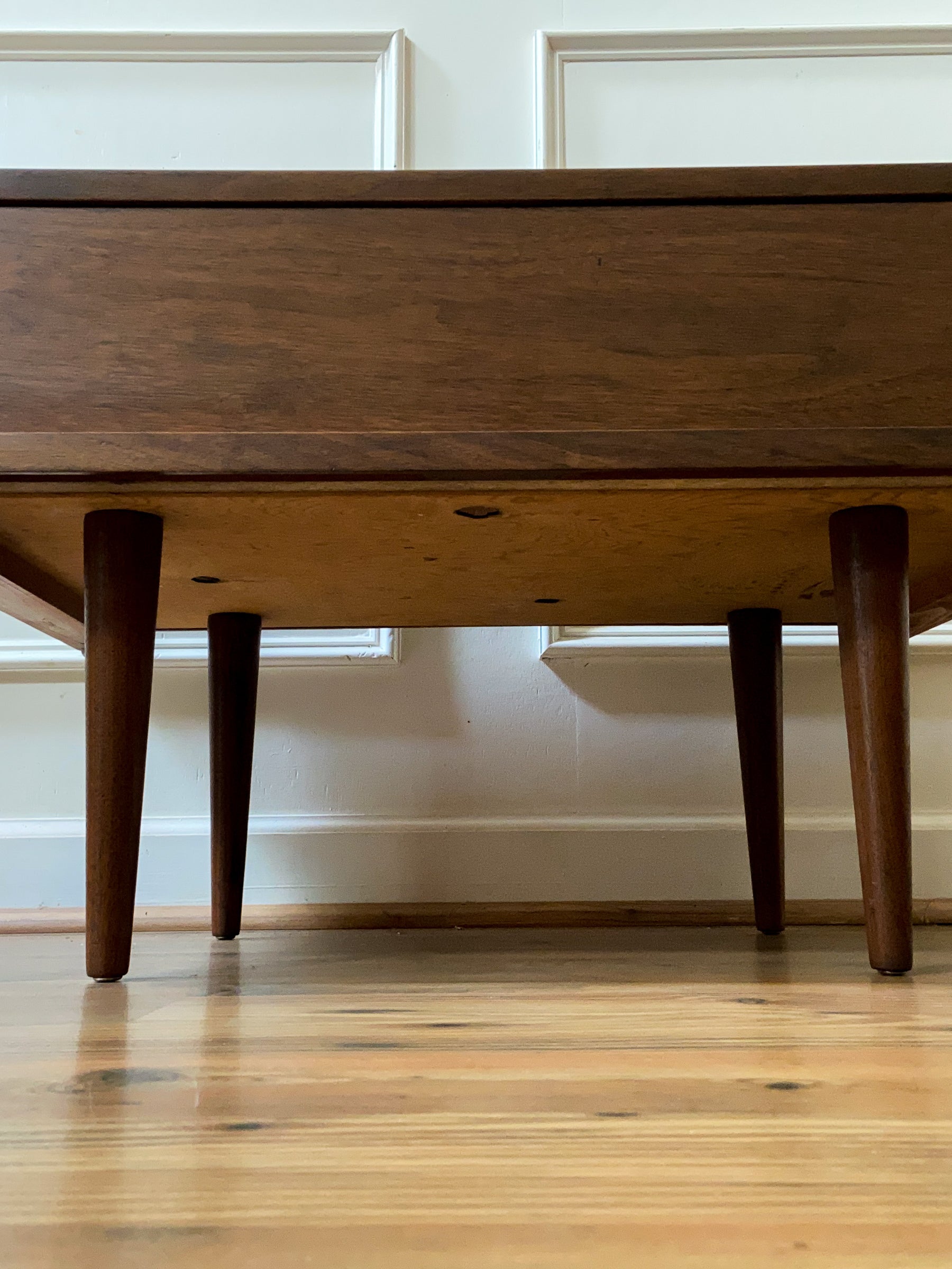 Mid-Century Modern Walnut Nightstand by Mel Smilow for Smilow-Thielle