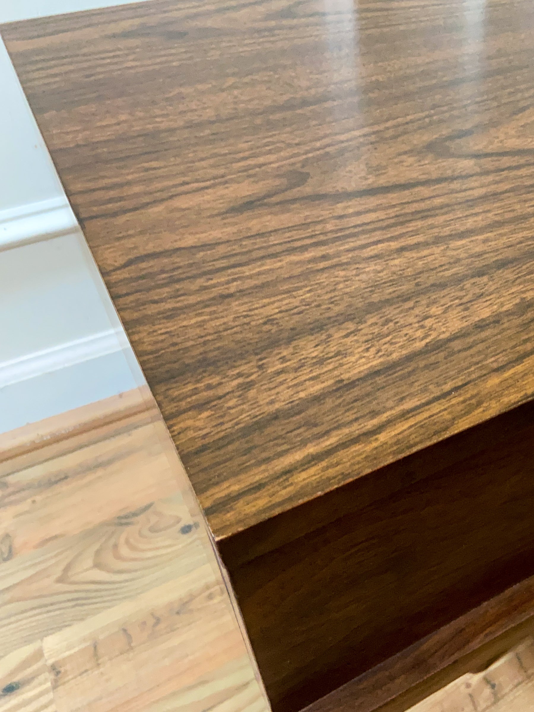 Mid-Century Modern Walnut Nightstand by Mel Smilow for Smilow-Thielle