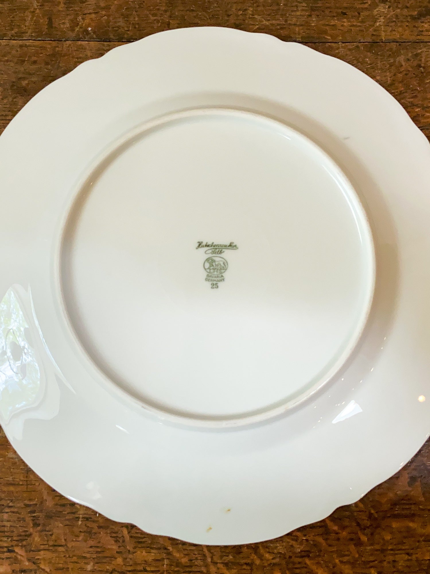 Emma L. Beguhn Hand-Painted German Porcelain Plate