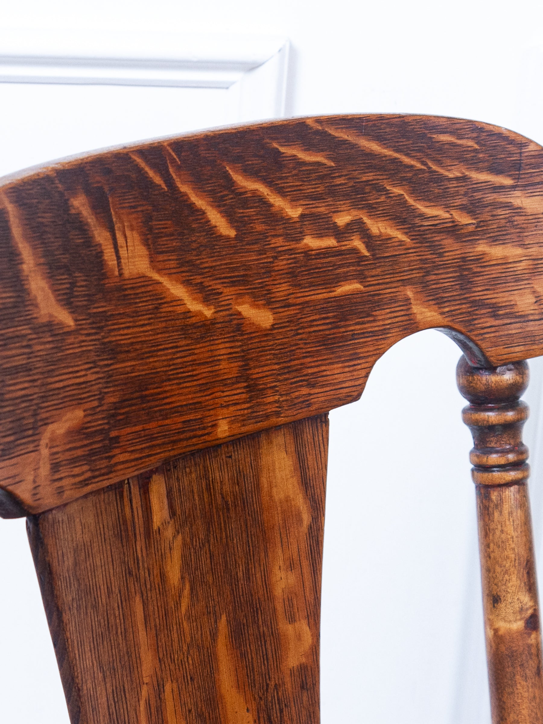 Early 20th Century American Tiger Oak Rocking Chair