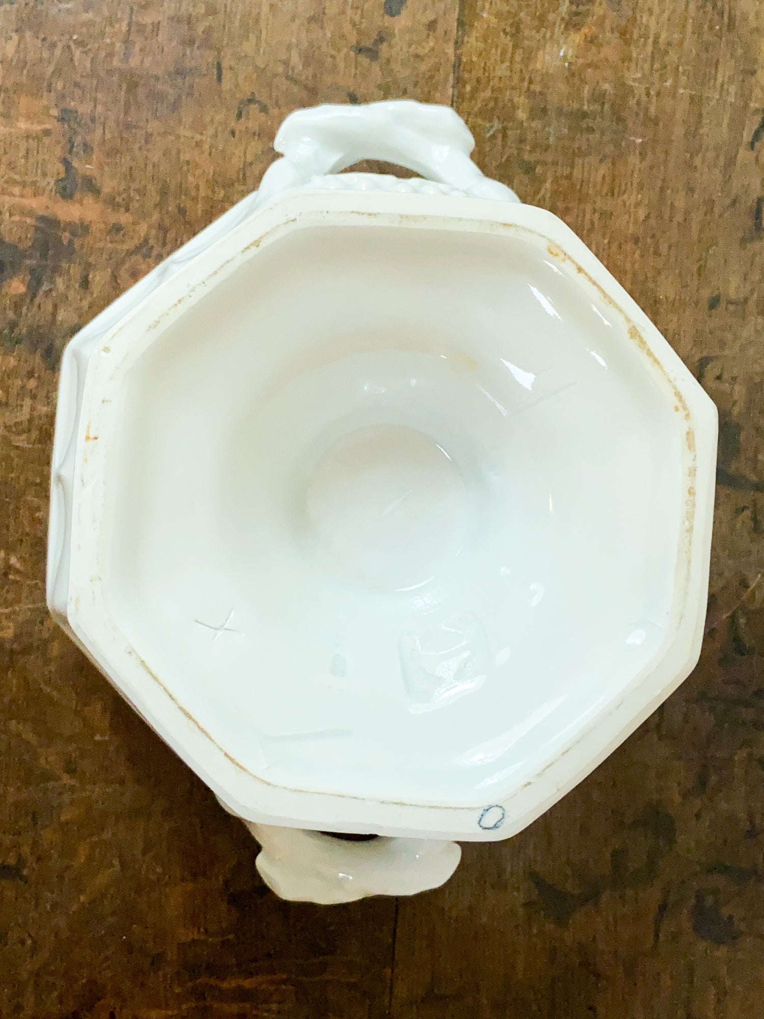 Red Cliff Ironstone Soup Tureen with Underplate, Lid, and Serving Ladle